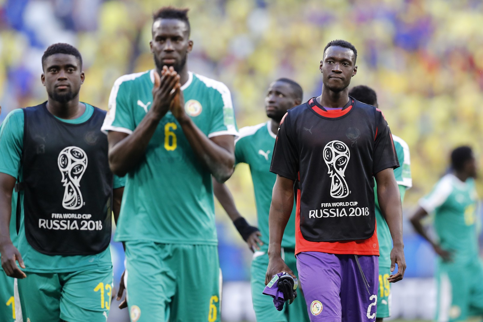 Sklamaní futblaisti Senegalu po