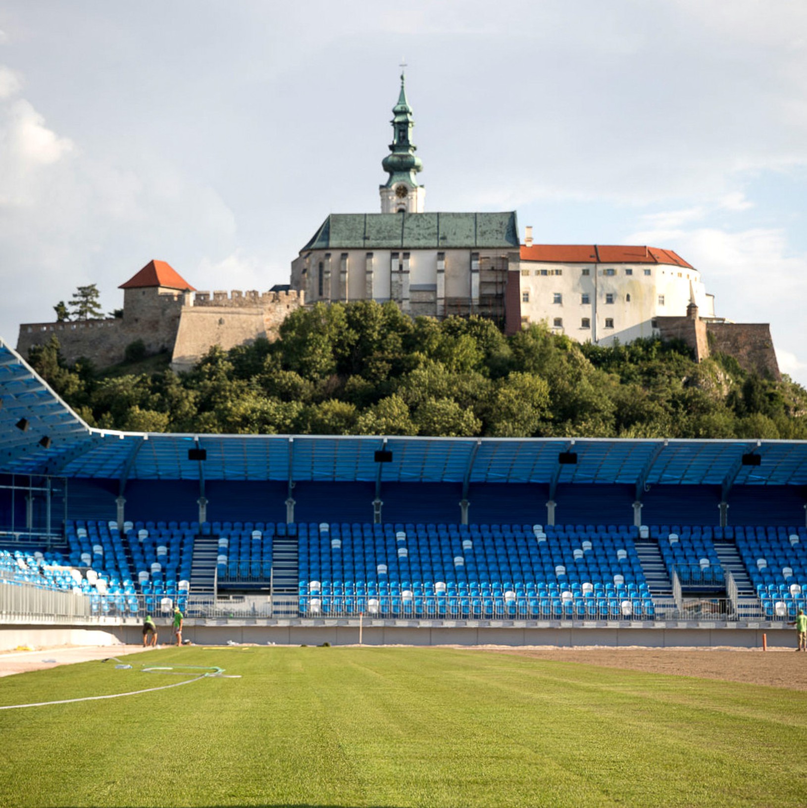 Tribúna štadióna FC Nitra