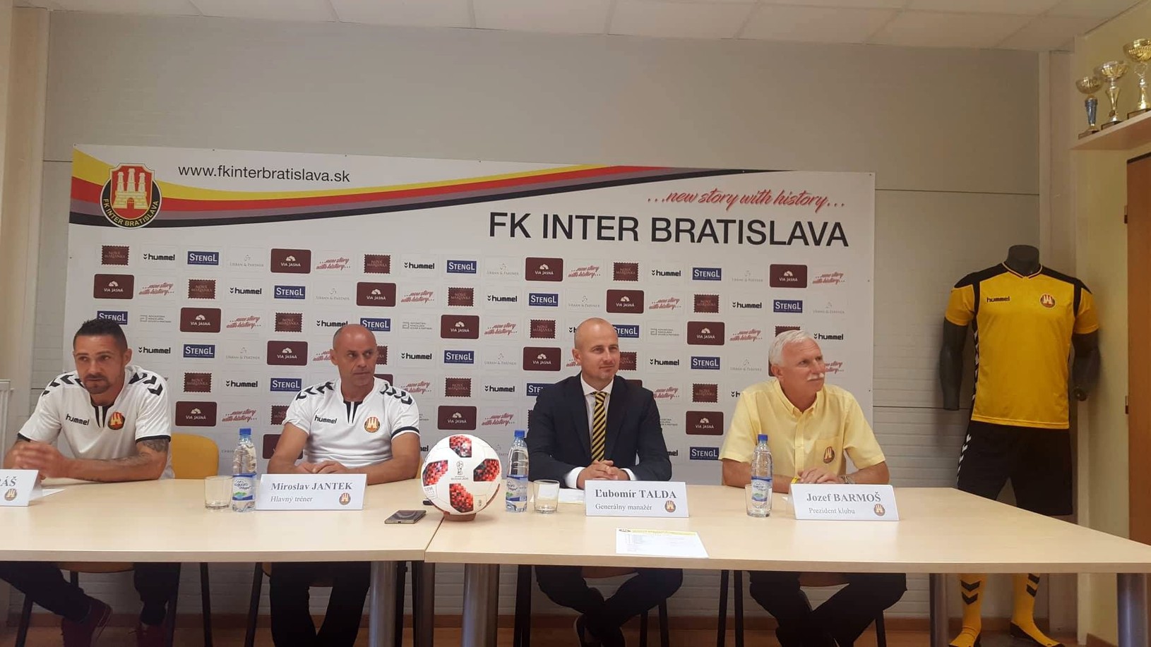 Tlačová konferencia FK Inter