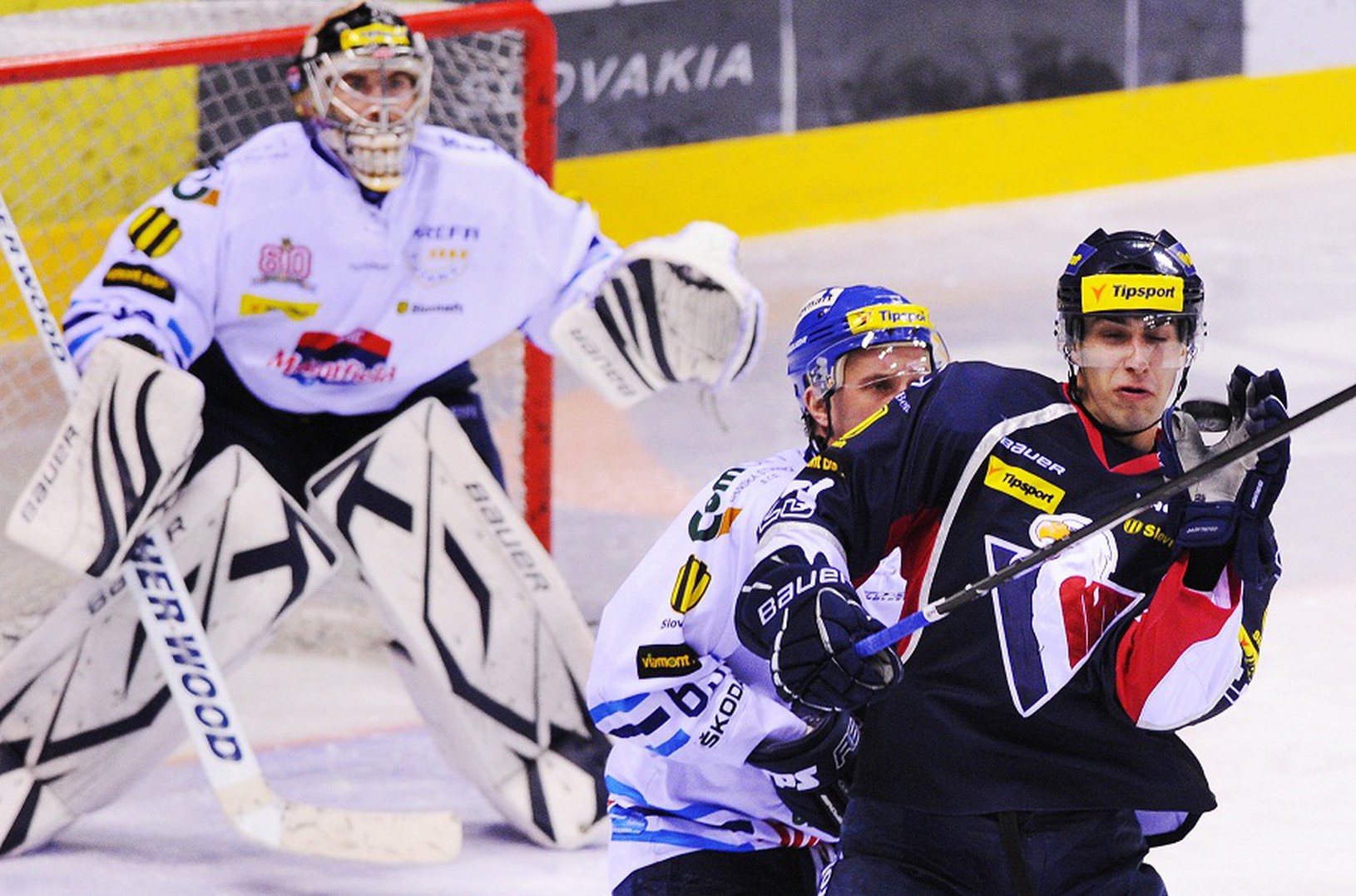 momentka z duelu Slovan