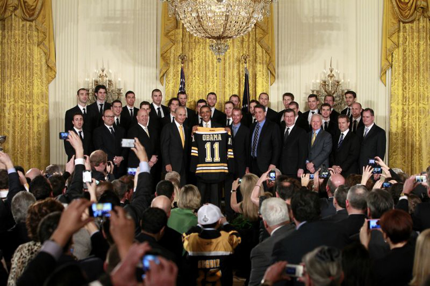 Boston Bruins u prezidenta