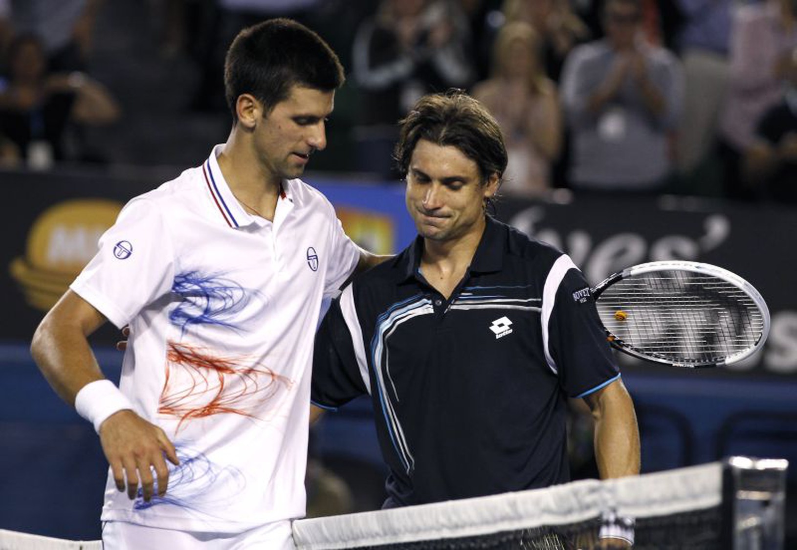 Novak Djokovič a David