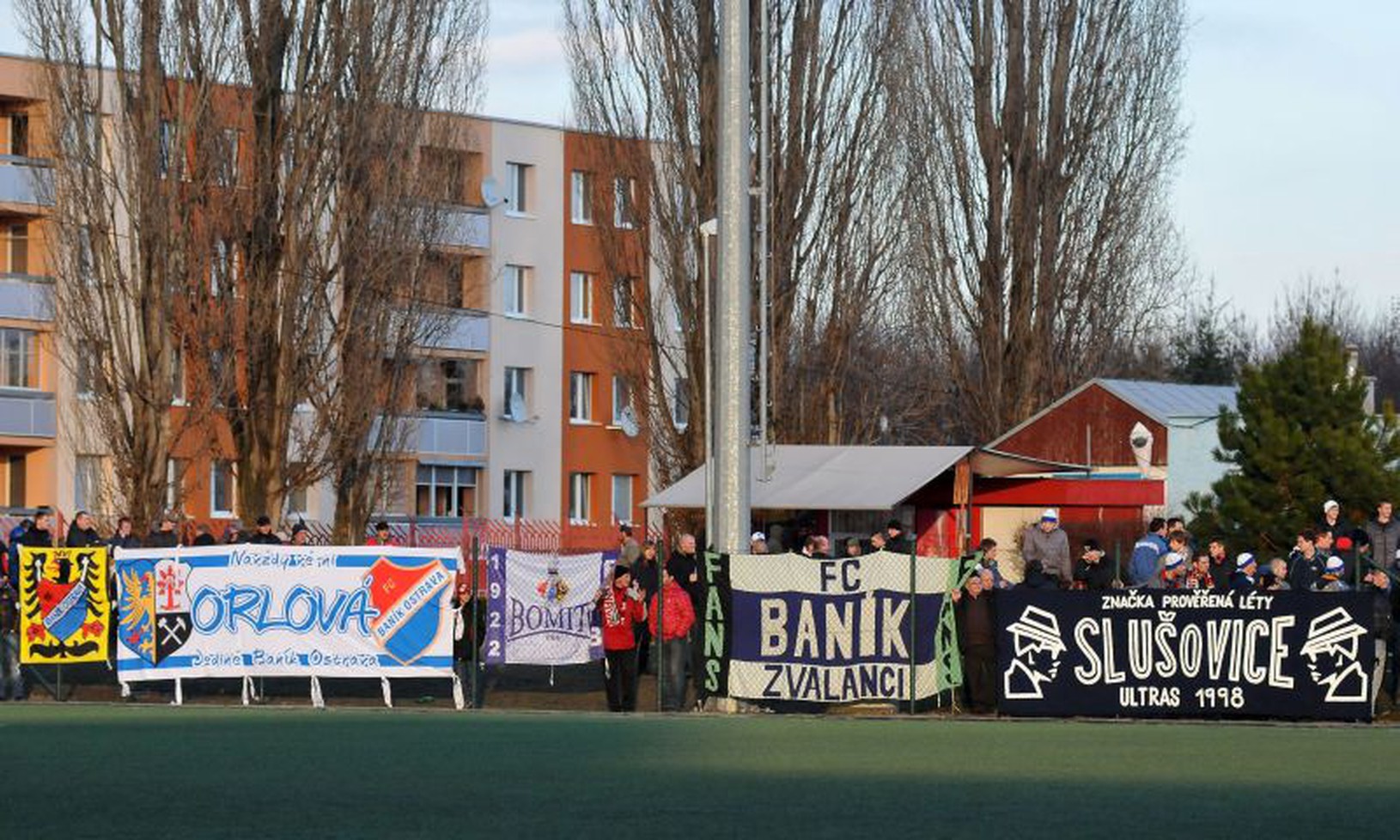 Fanúšikovia na zápase Trnava