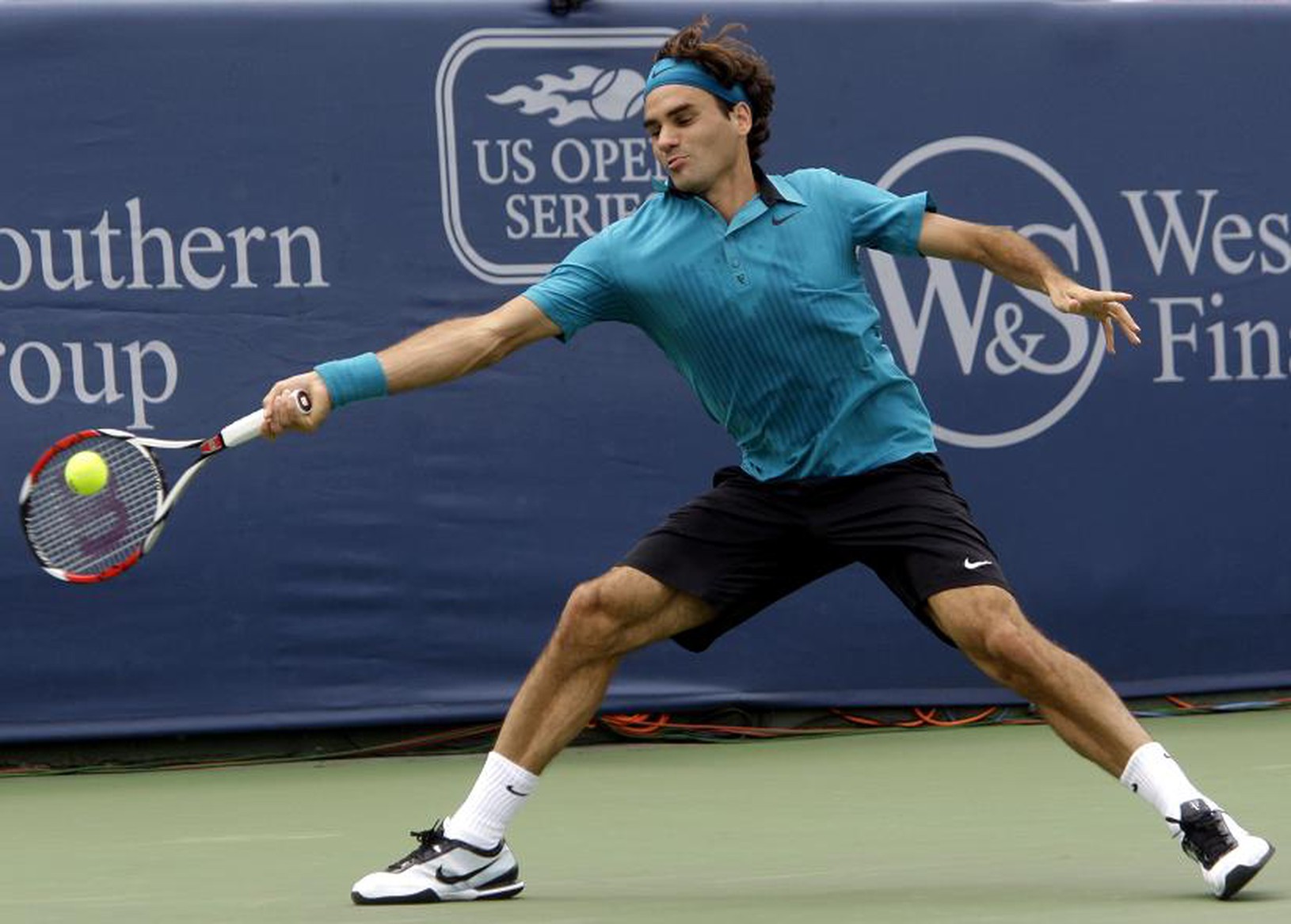 Roger Federer v zápase