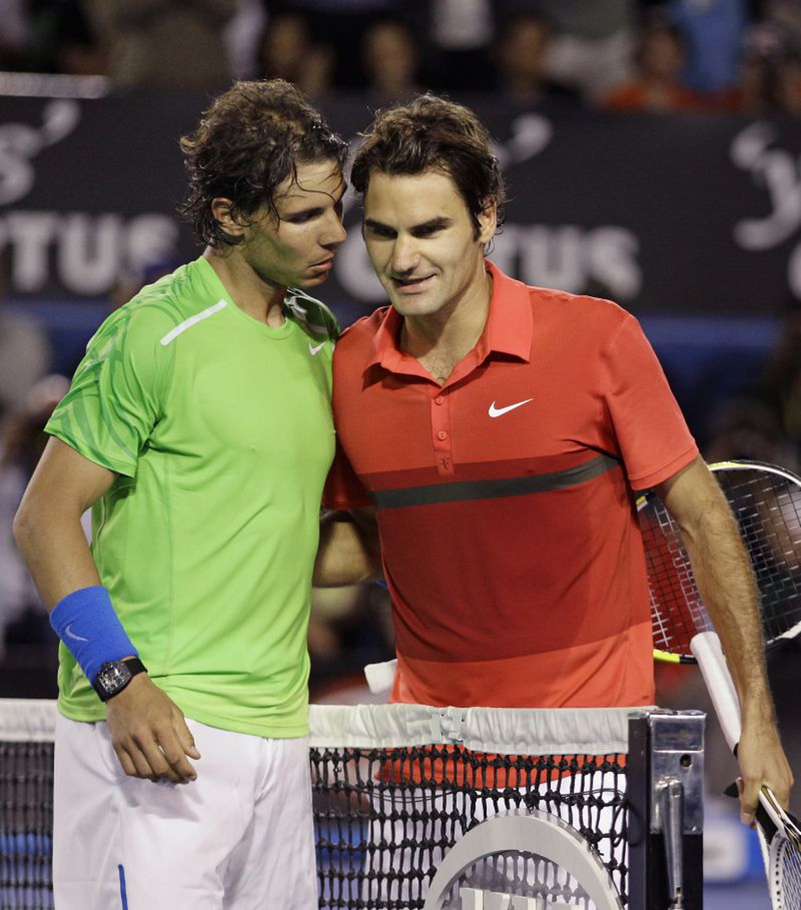Rafael Nadal a Roger