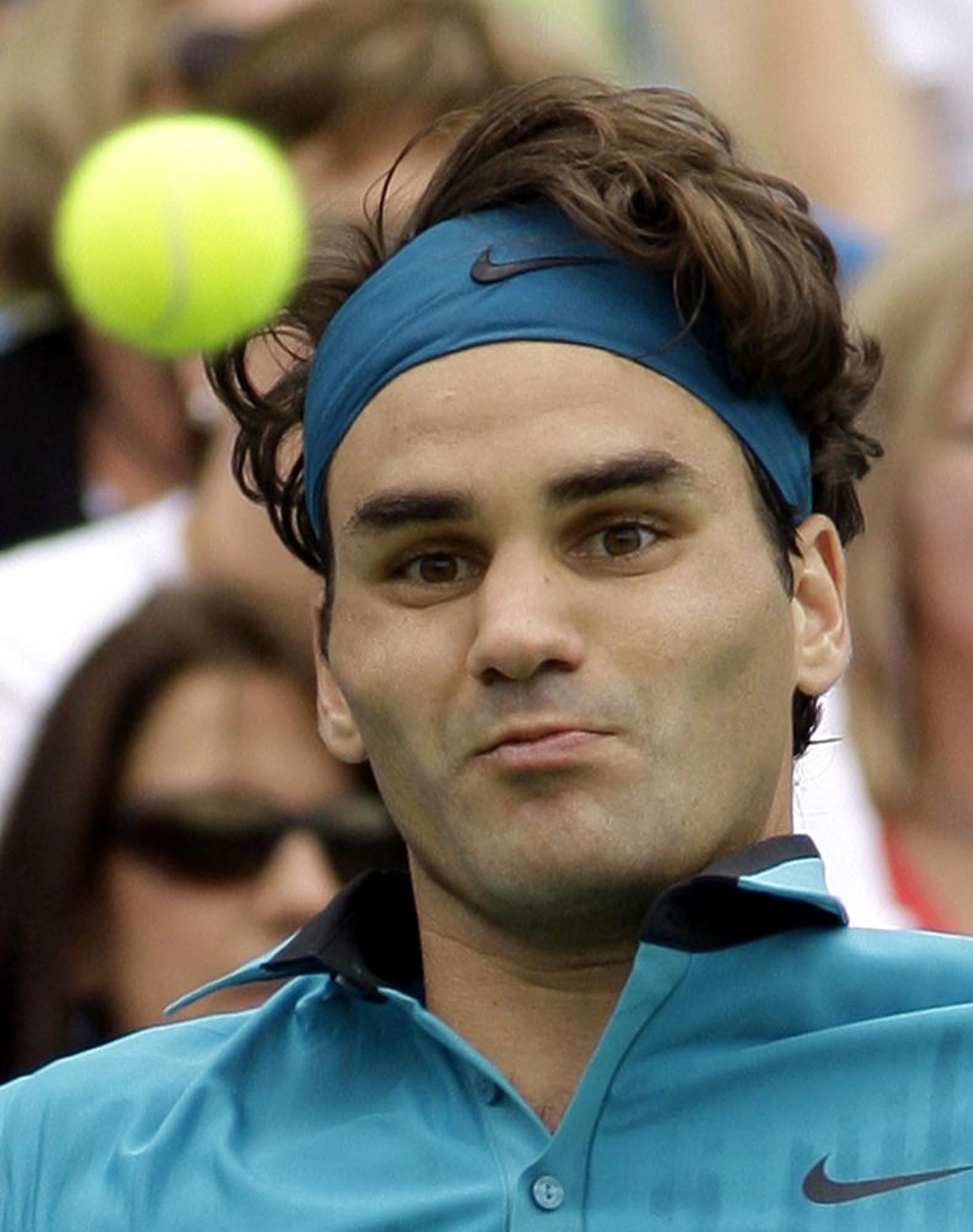 Roger Federer v zápase