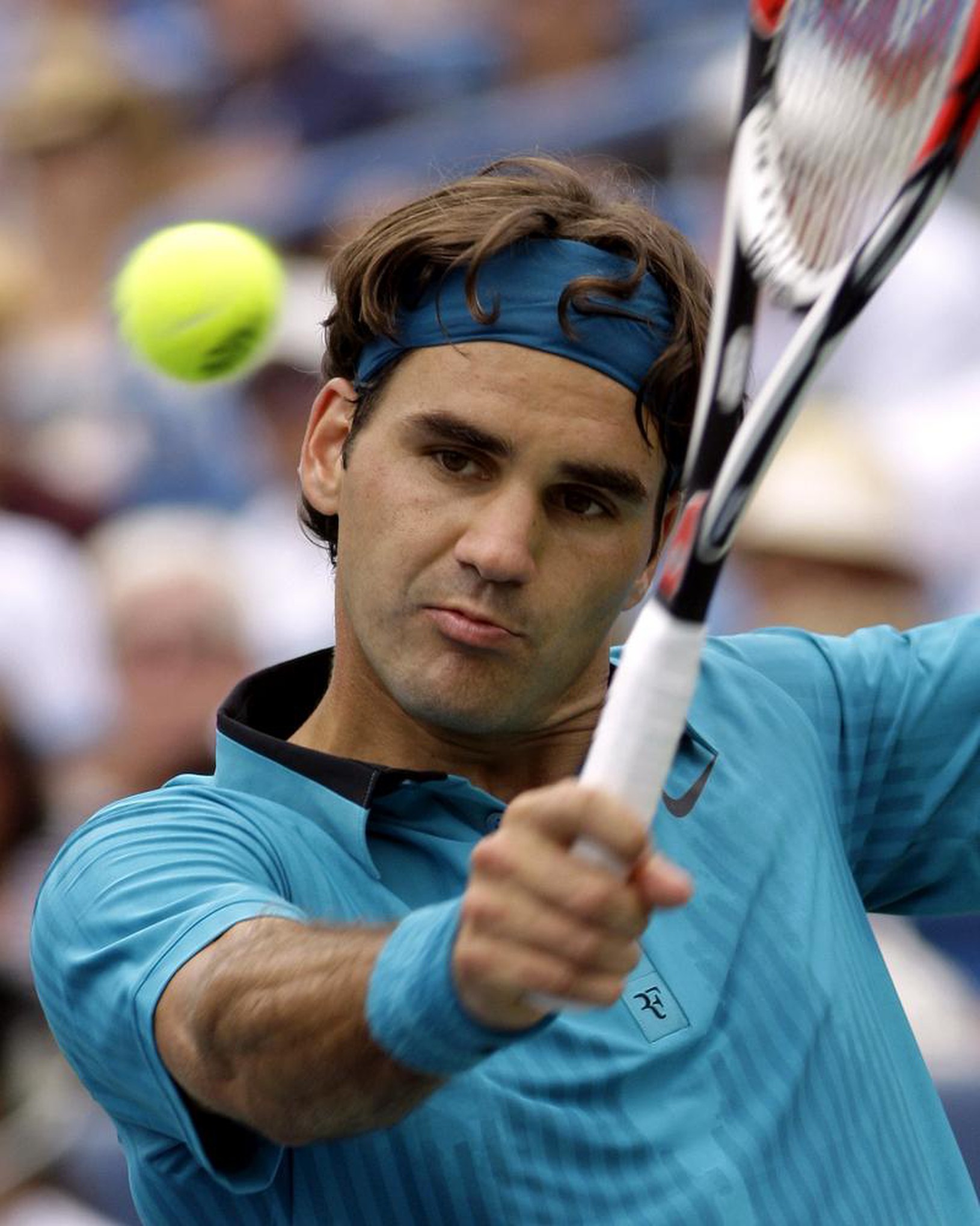 Roger Federer v zápase