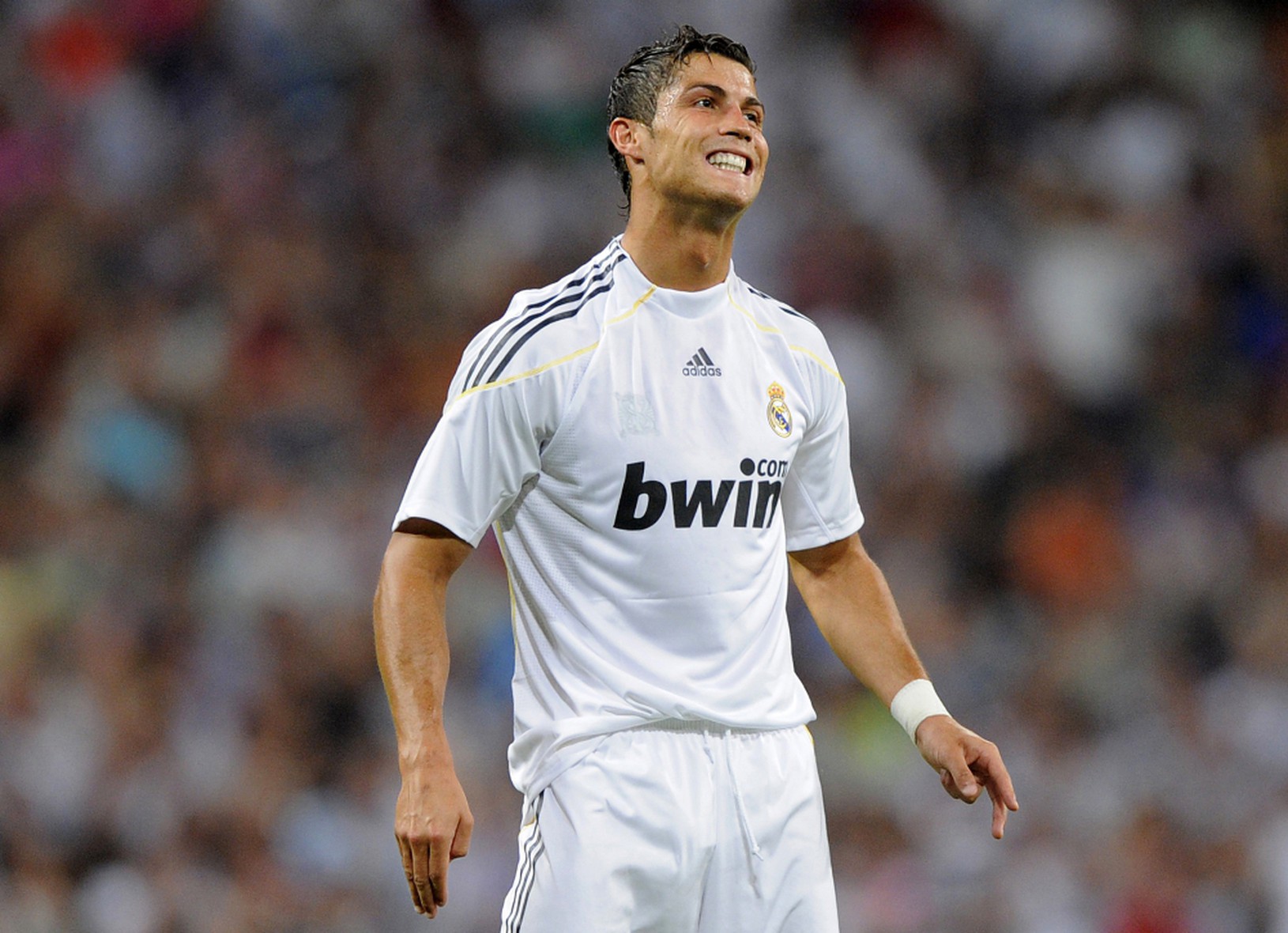 Cristiano Ronaldo počas zápasu