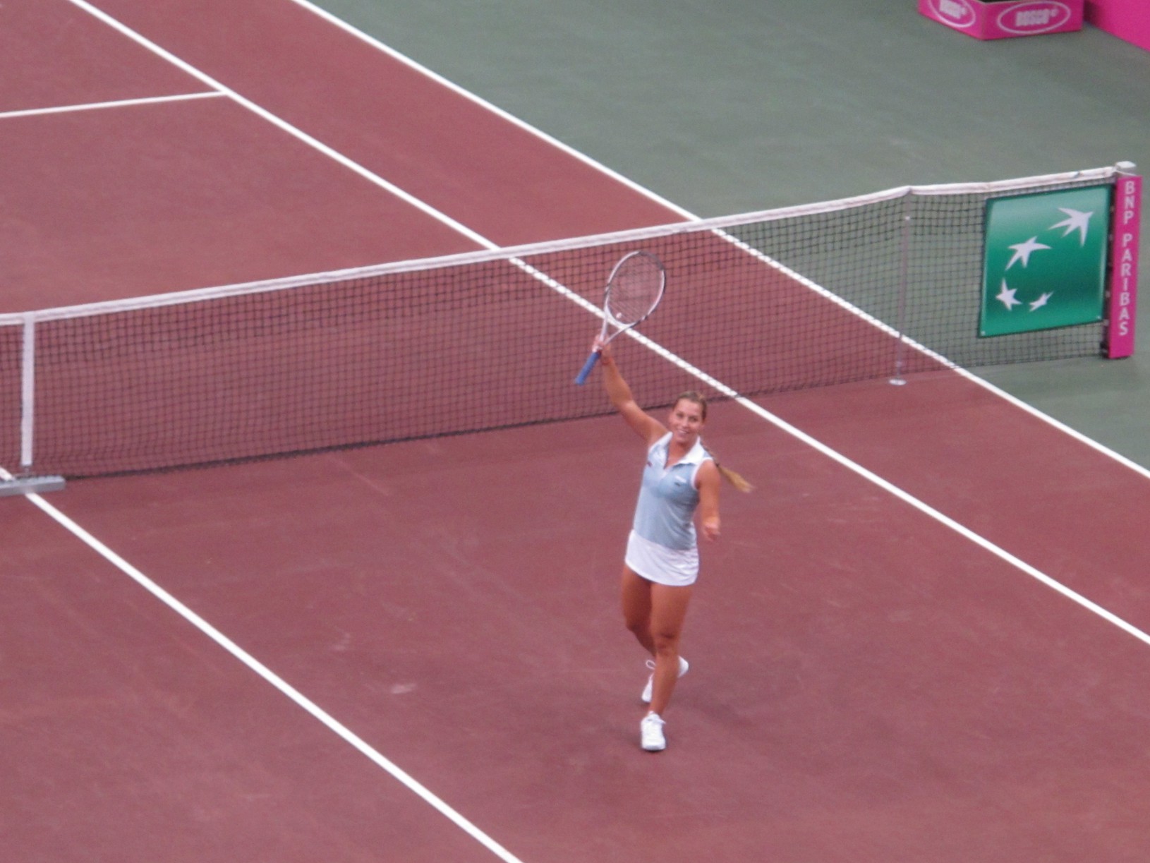 Dominika Cibulková ďakuje fanúšikov