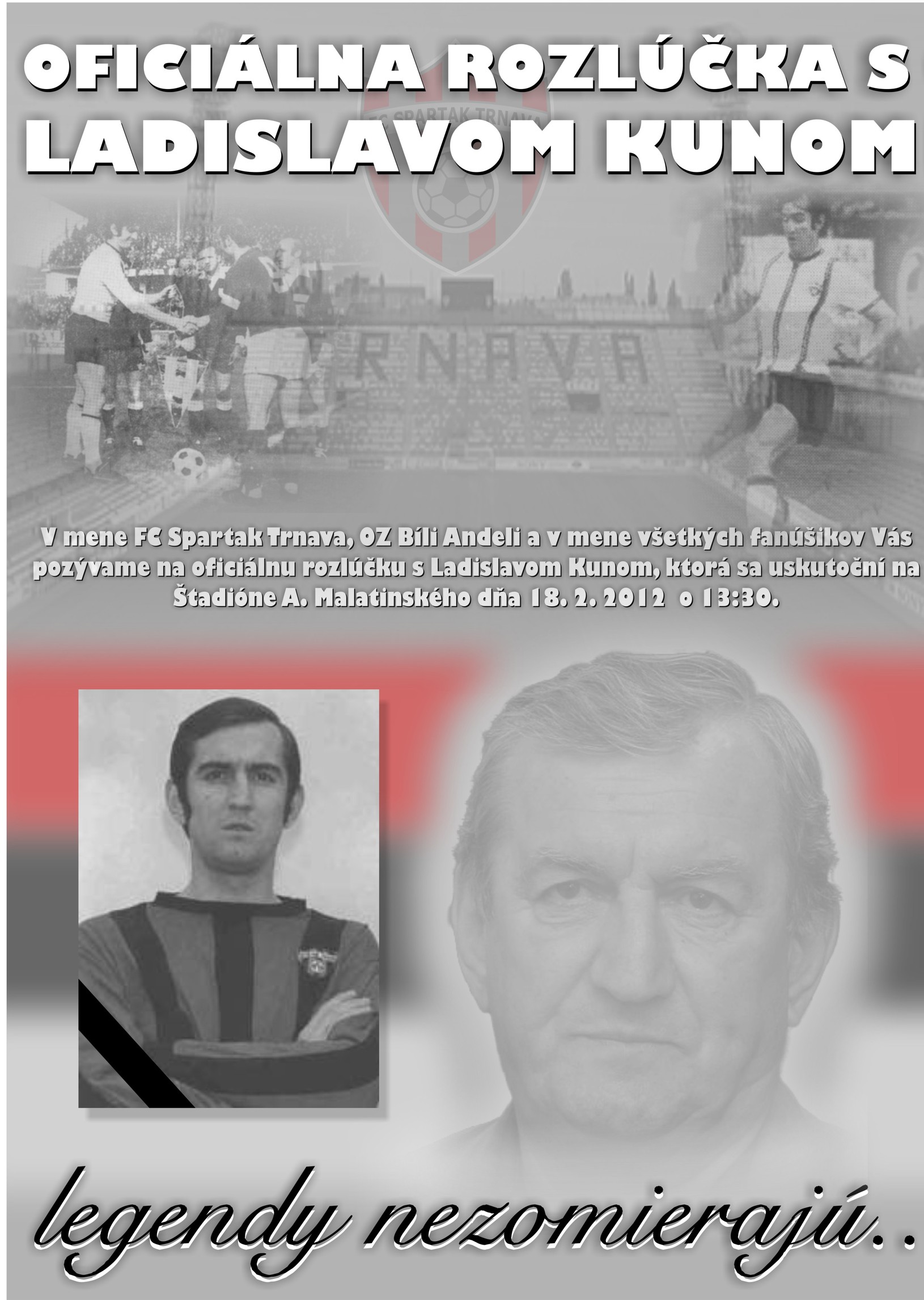 Pozvánka na rozlúčku s