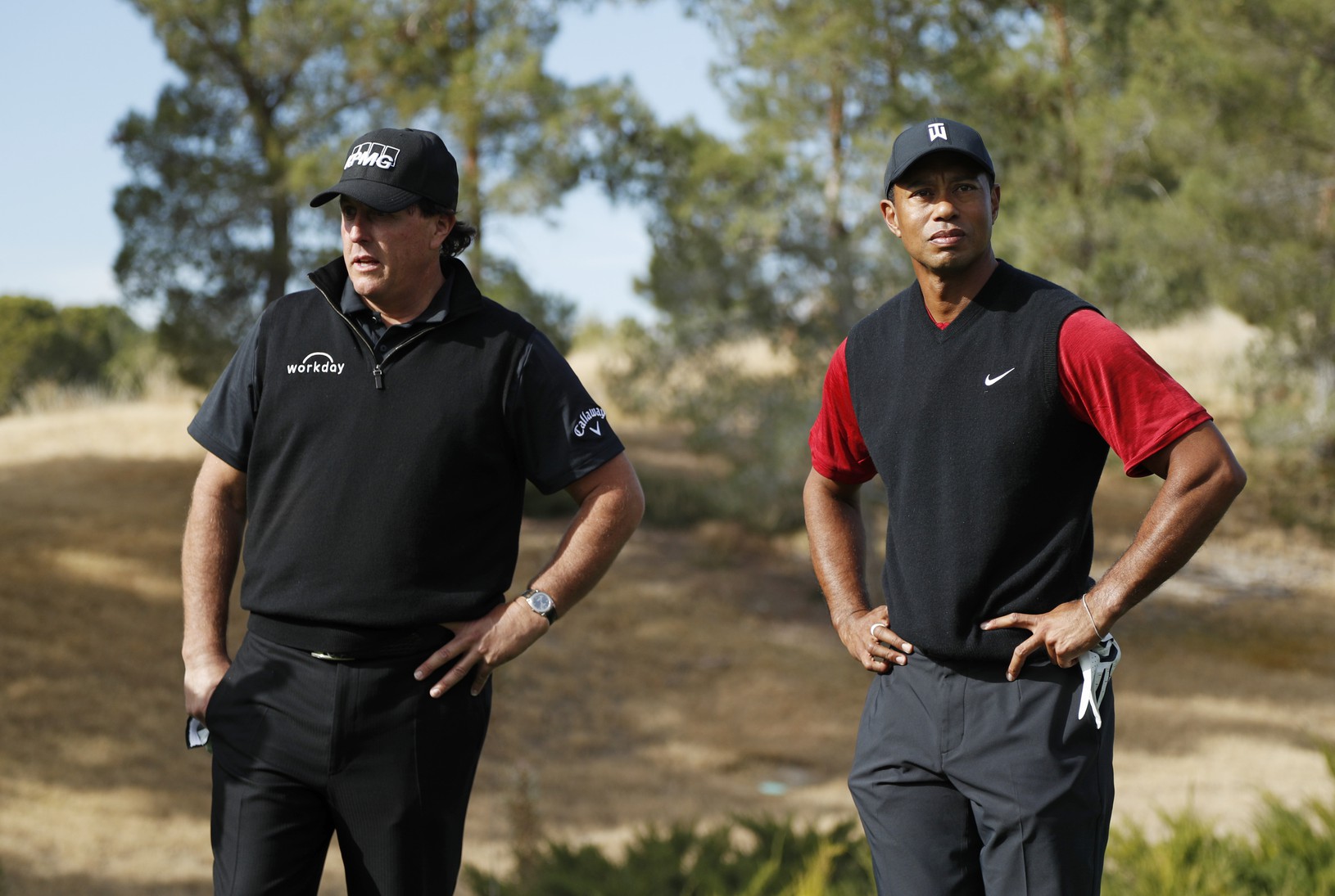 Phil Mickelson a Tiger