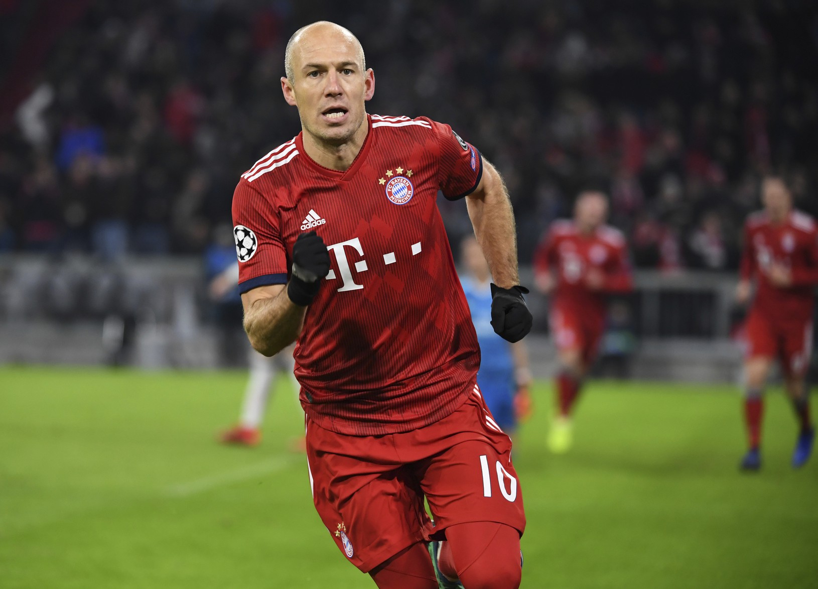 Hráč Bayernu Arjen Robben
