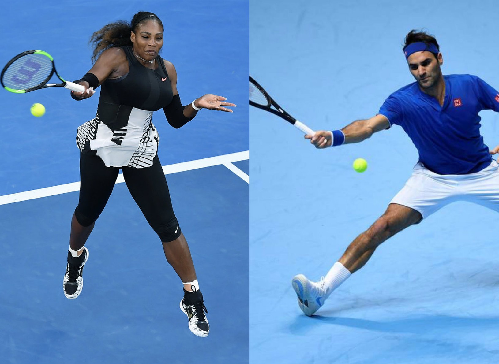 Serena Williamsová a Roger
