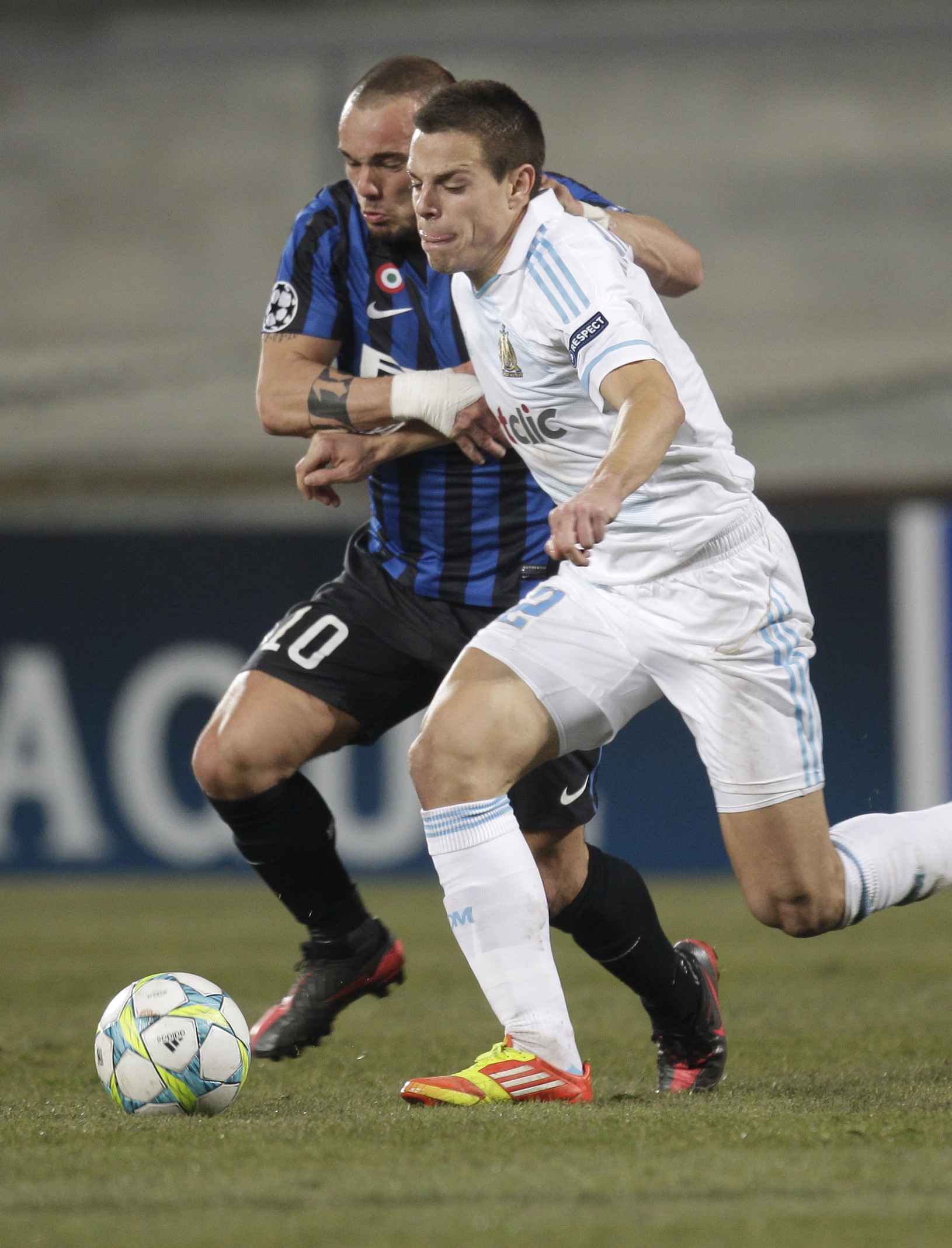 Wesley Sneijder a Cesar