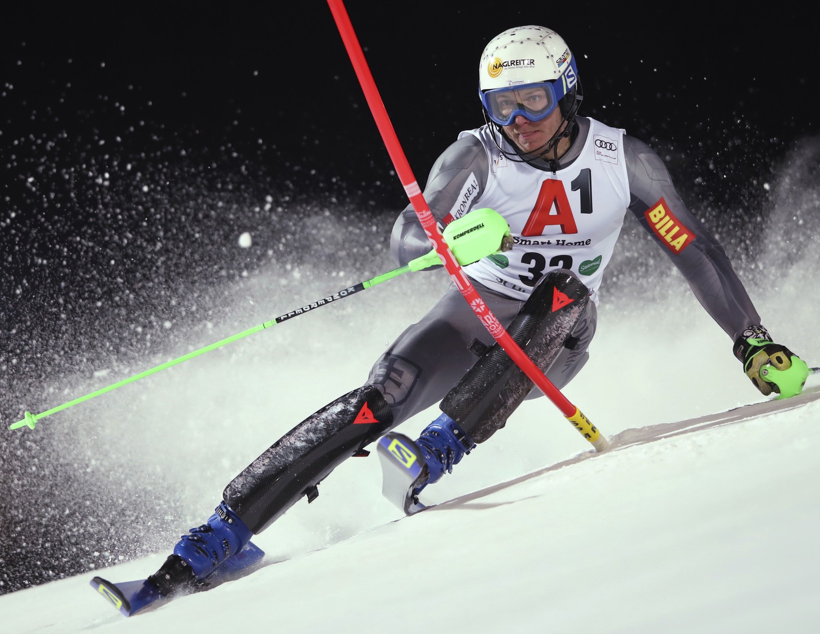 Slovenský slalomár Adam Žampa