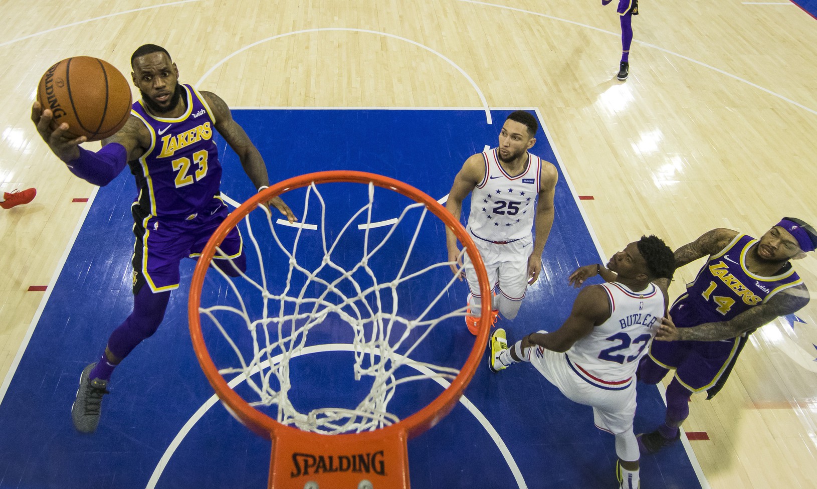Hráč Lakers LeBron James