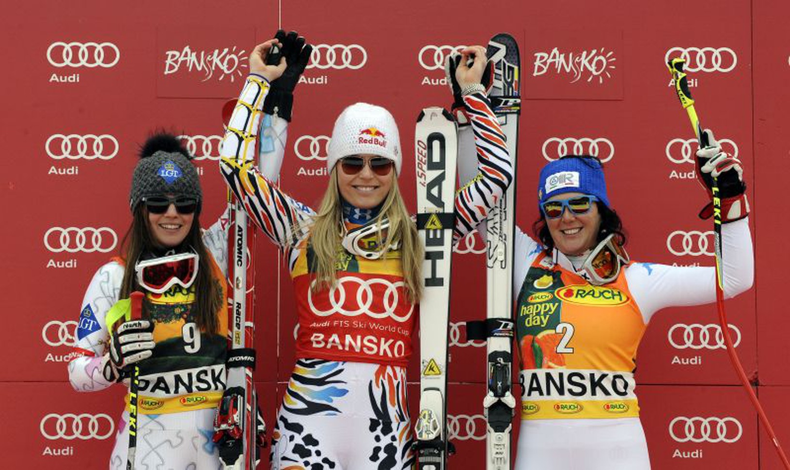 Tina Weiratherová, Lindsey Vonnová