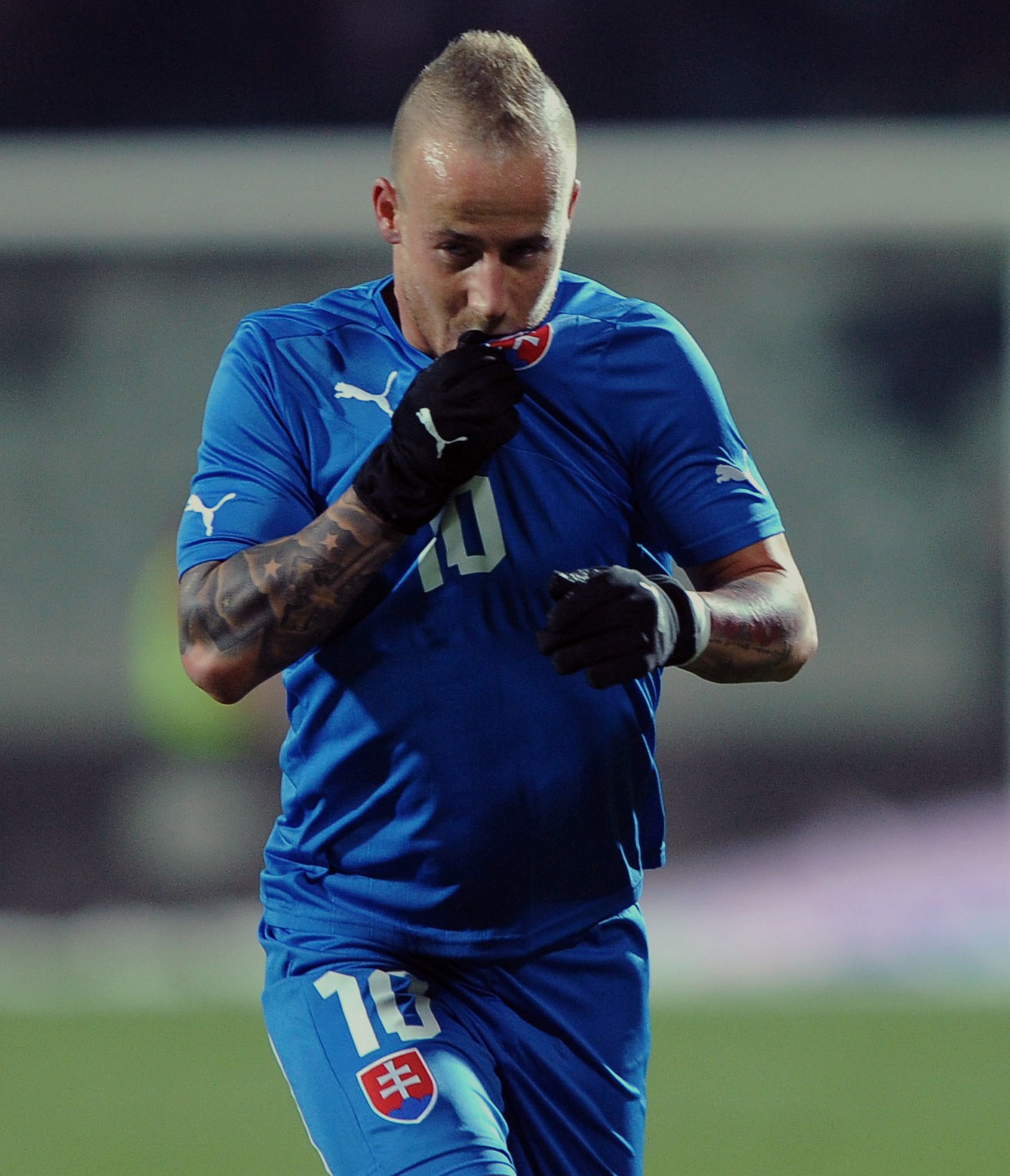 Miroslav Stoch sa teší