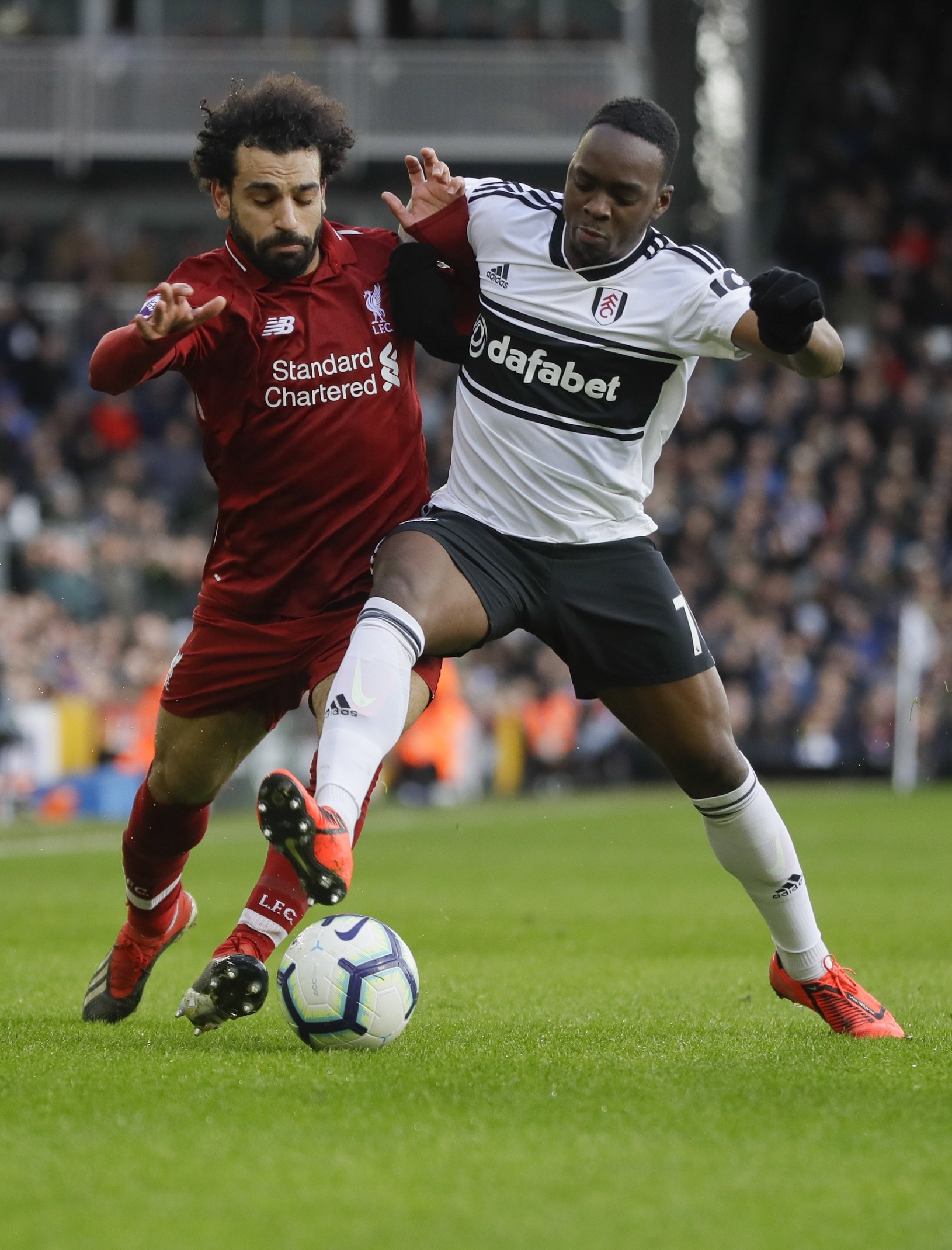 Mohamed Salah v súboji