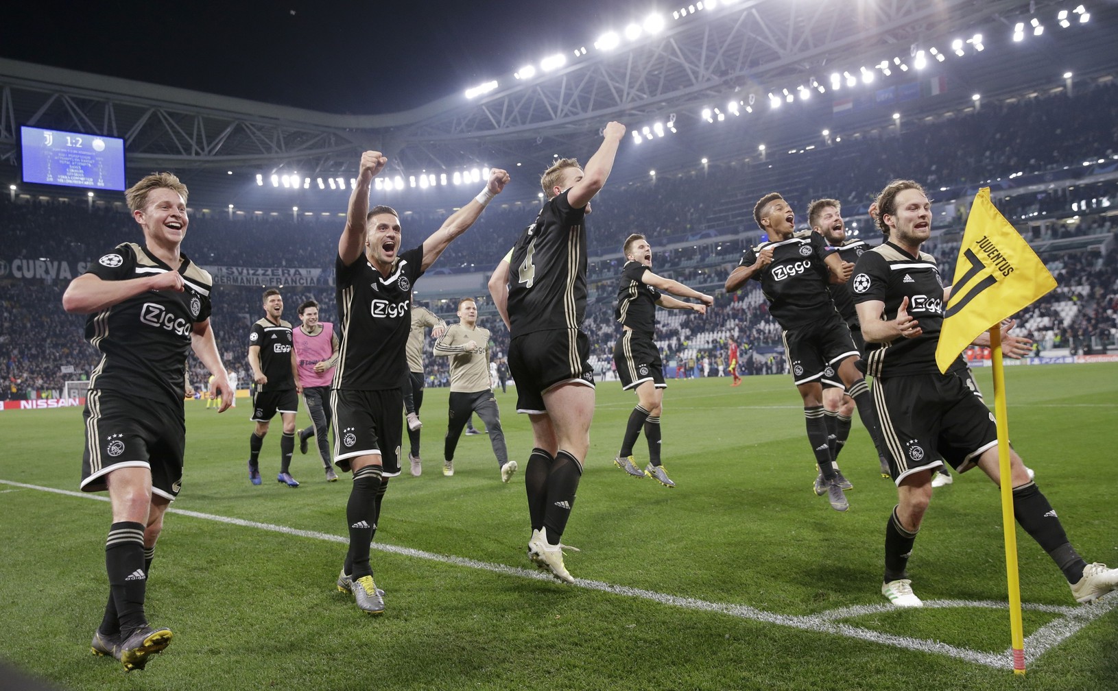 Ajax vyradil Juventus