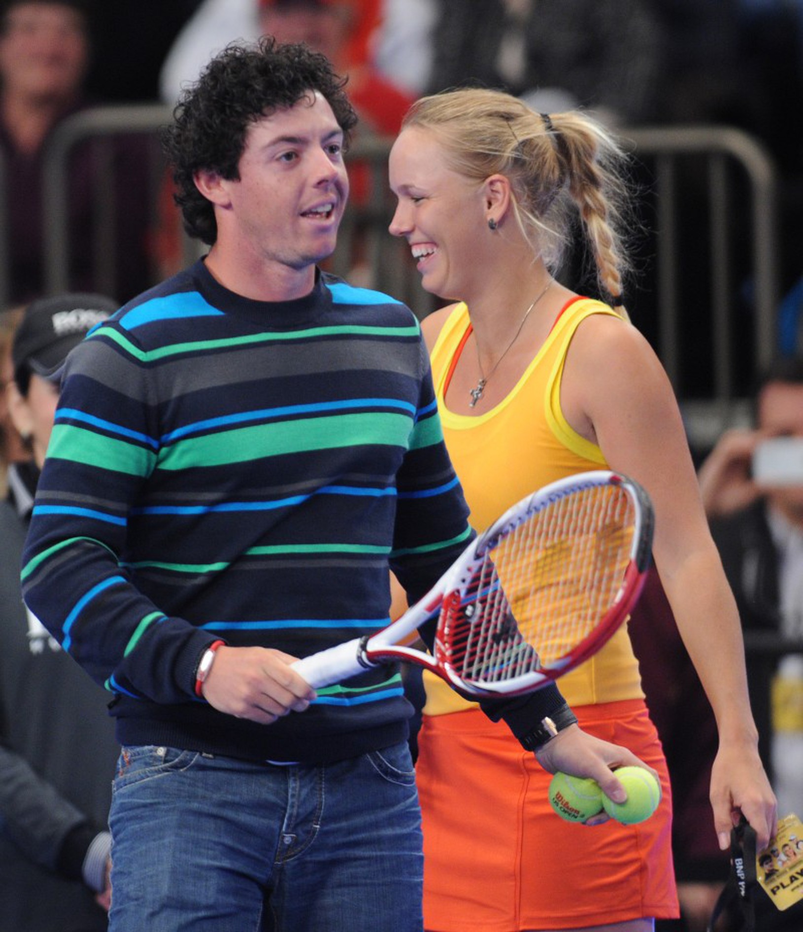 Rory McIlroy a Caroline