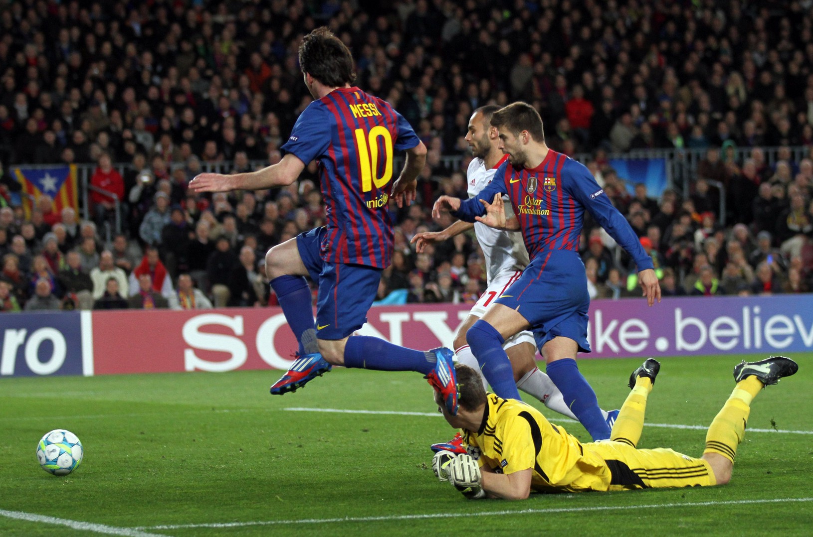 Messi zakončuje svoj štvrtý