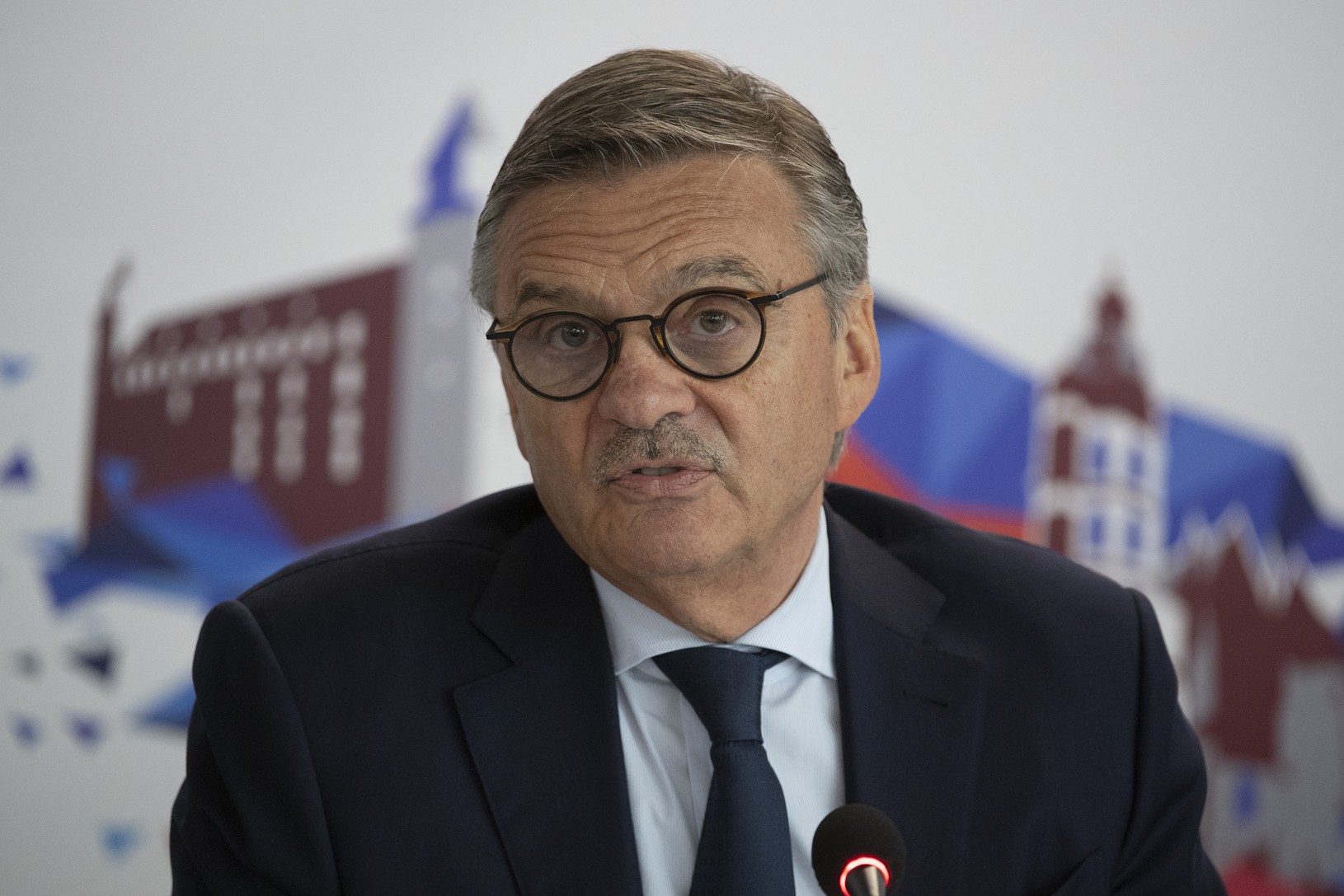 Prezident IIHF René Fasel