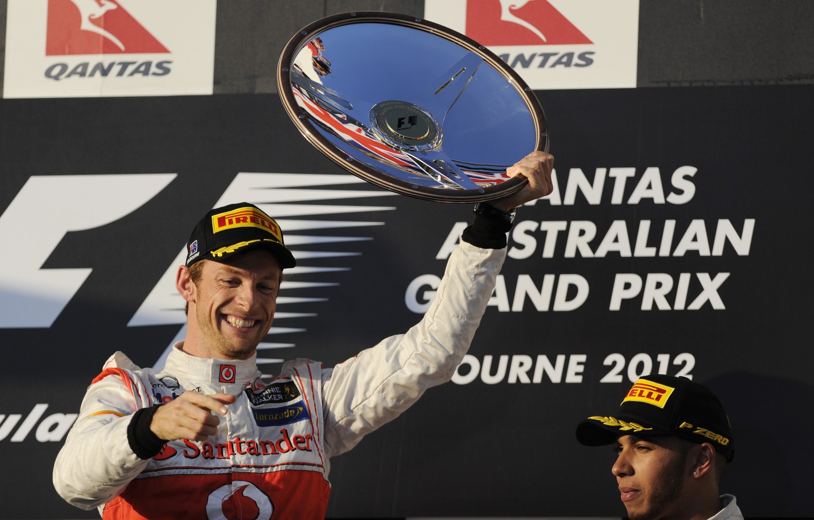 Jenson Button s víťaznou