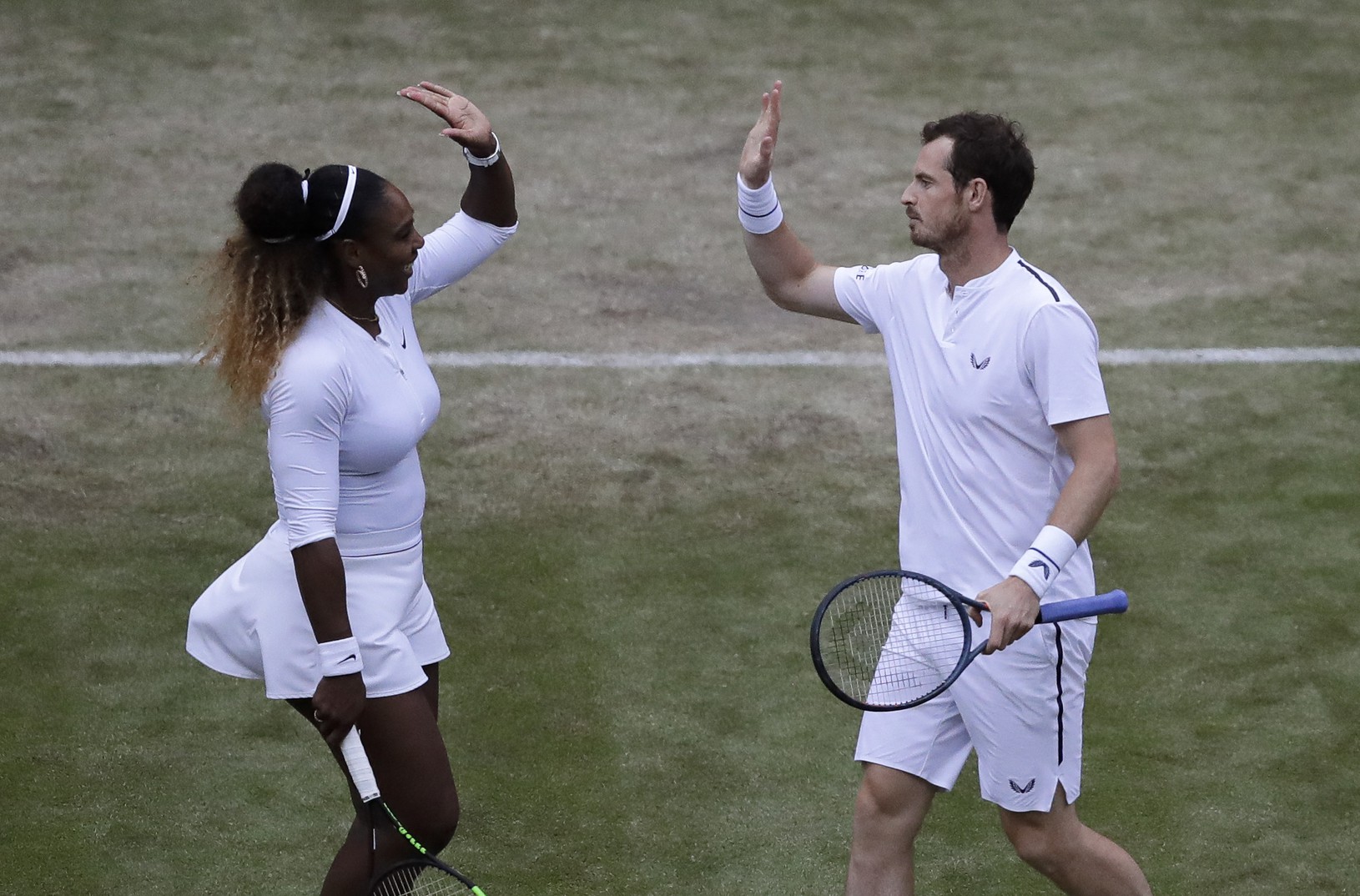 Andy Murray a Serena