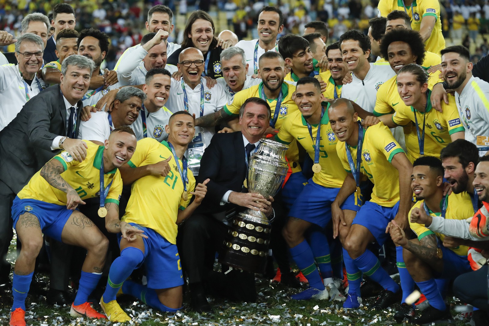Víťazný tím Copa América