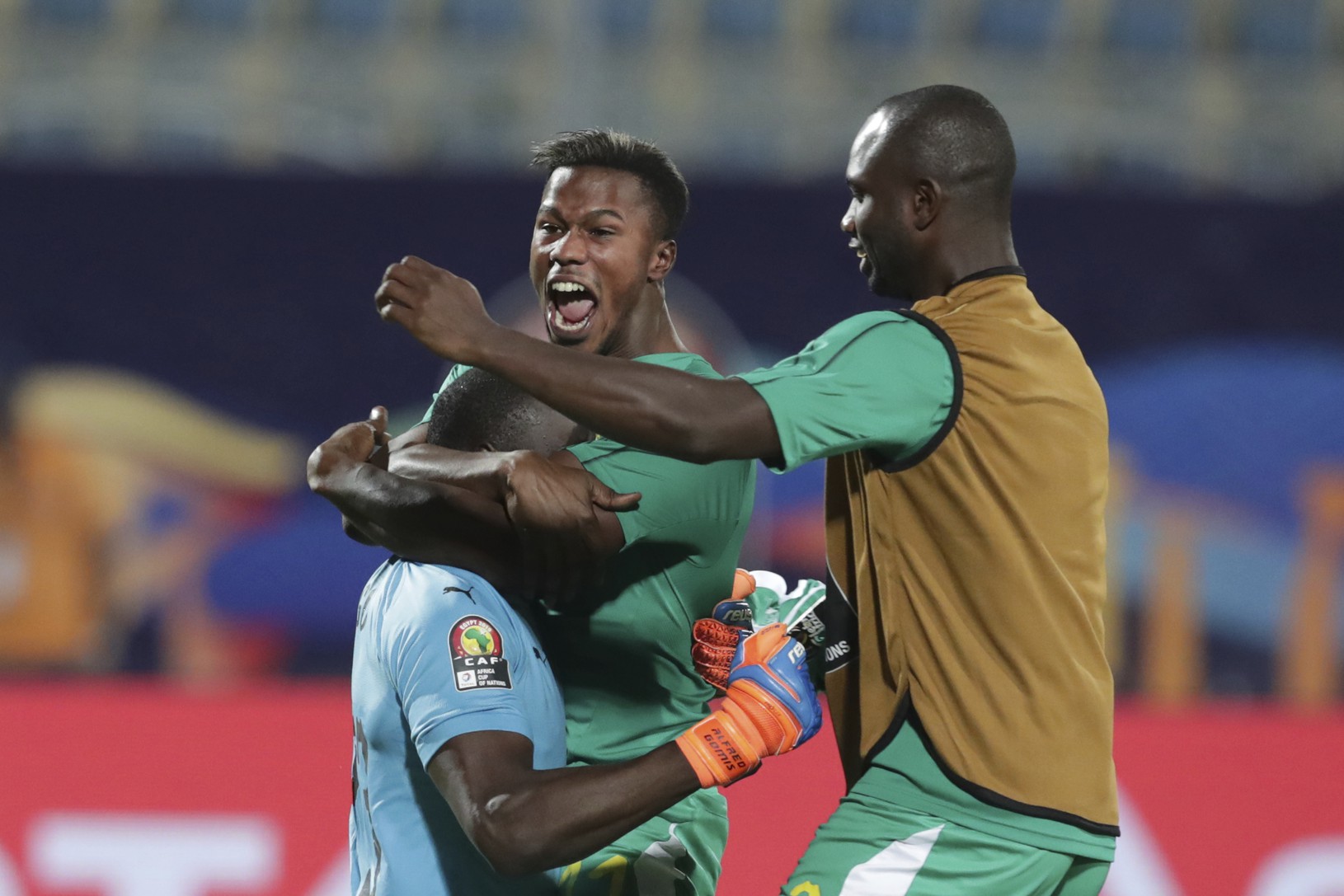 Futbalisti Senegalu oslavujú postup