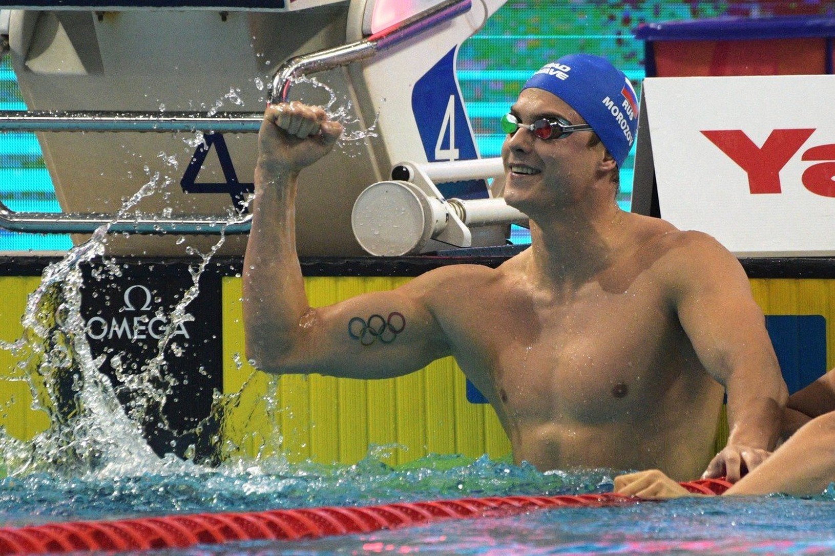 Ruský plavec Vladimir Morozov