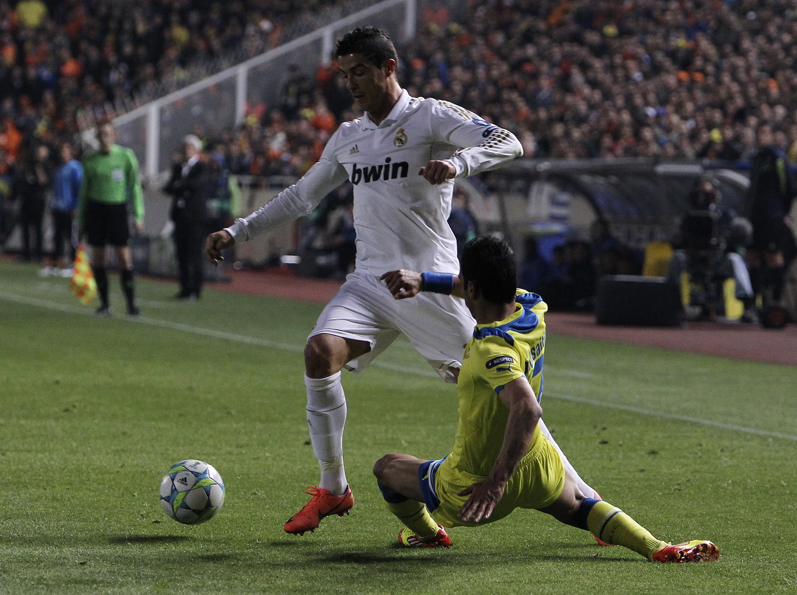 Ronaldo a Savvas Poursaitides