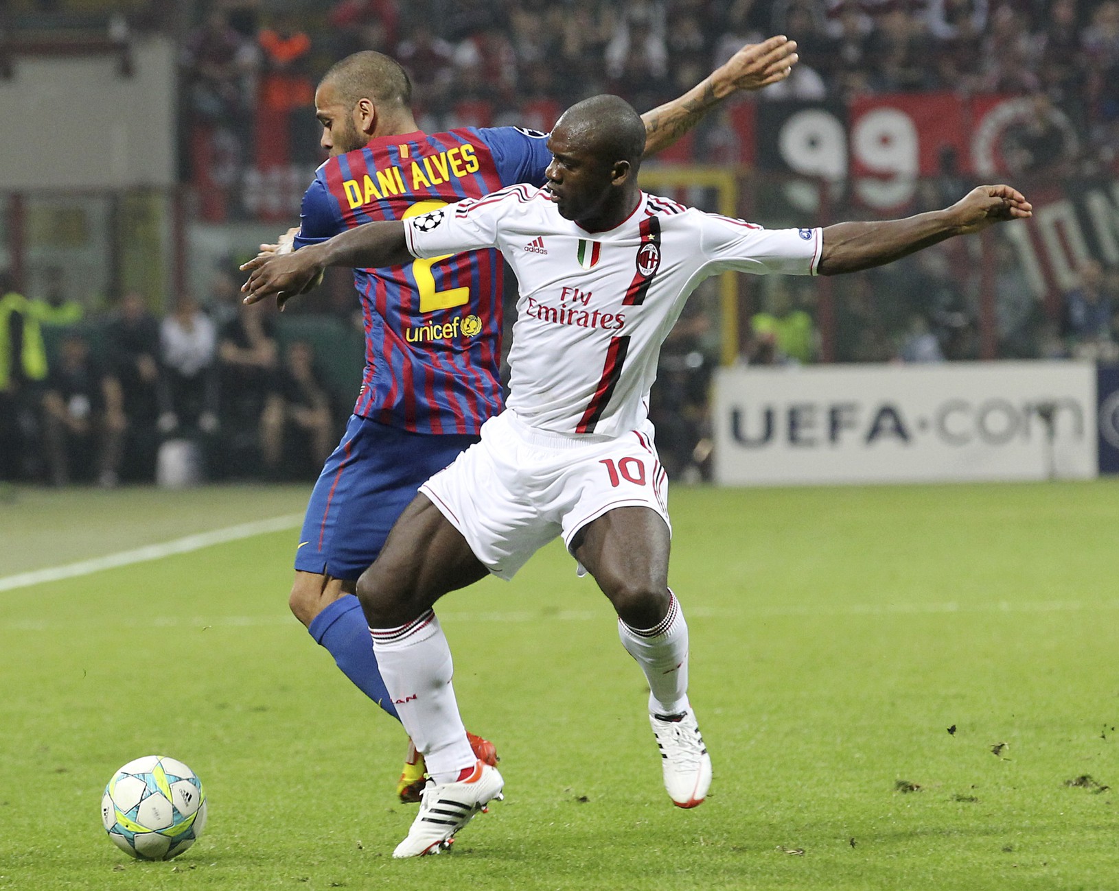 Clarence Seedorf a Daniel