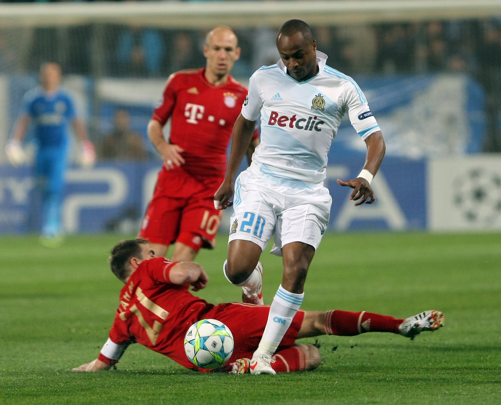 Andre Ayew a Philipp