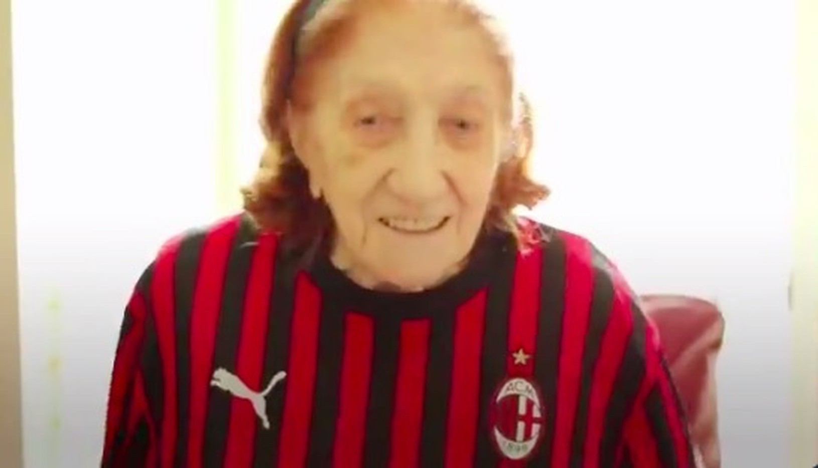 100-ročná fanúšička Ines