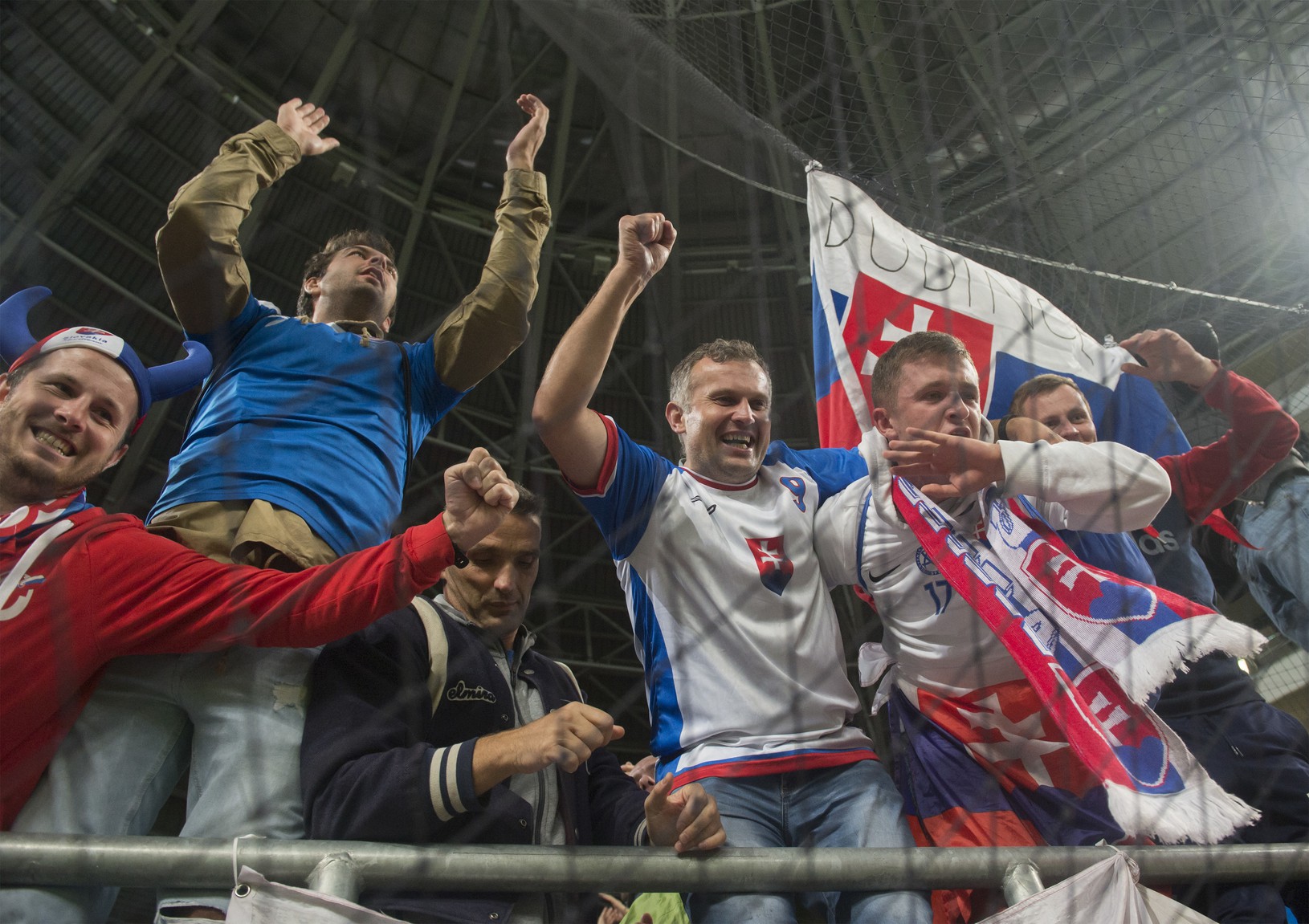 Slovenskí fanúšikovia v Budapešti