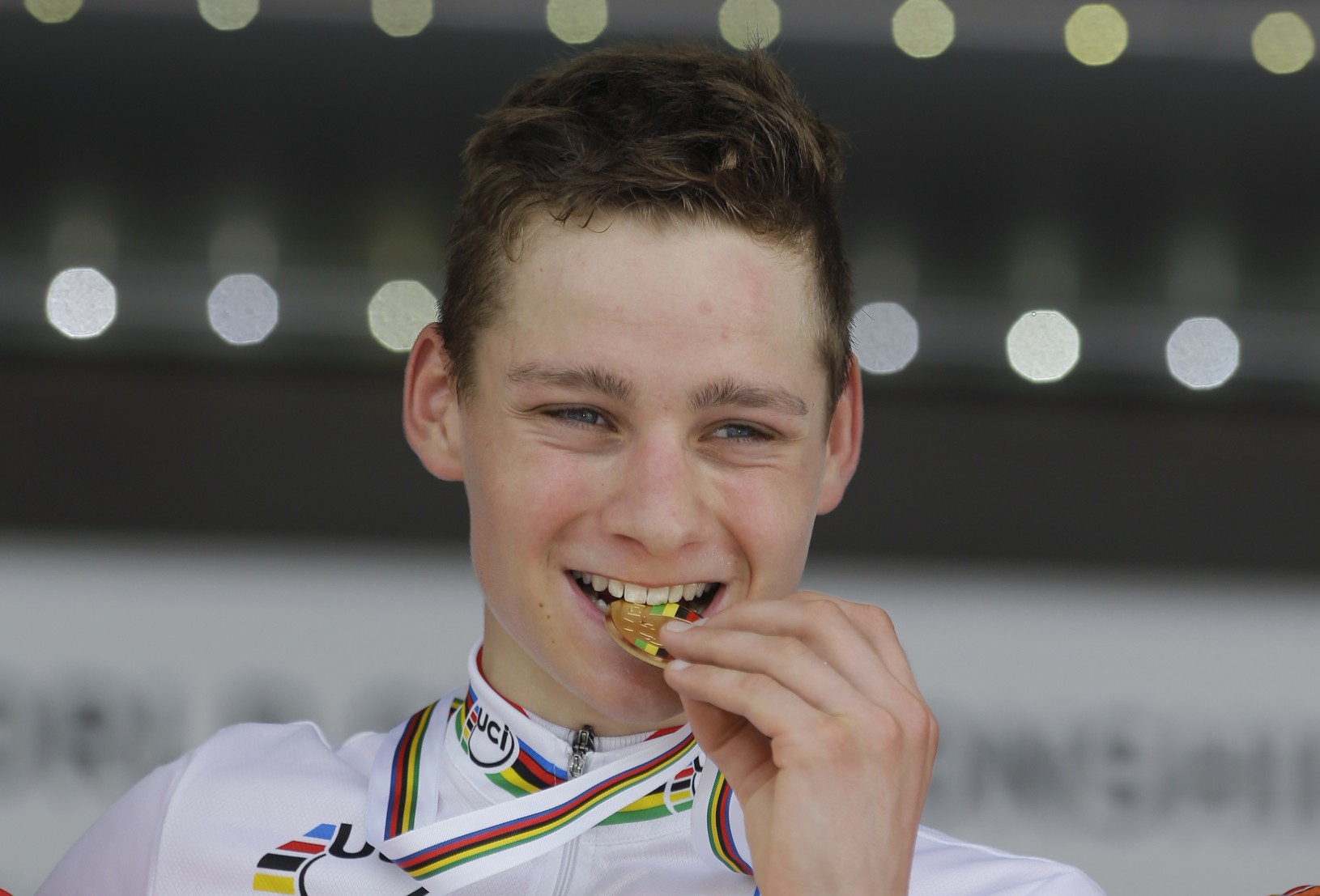 Holandský cyklista Mathieu van
