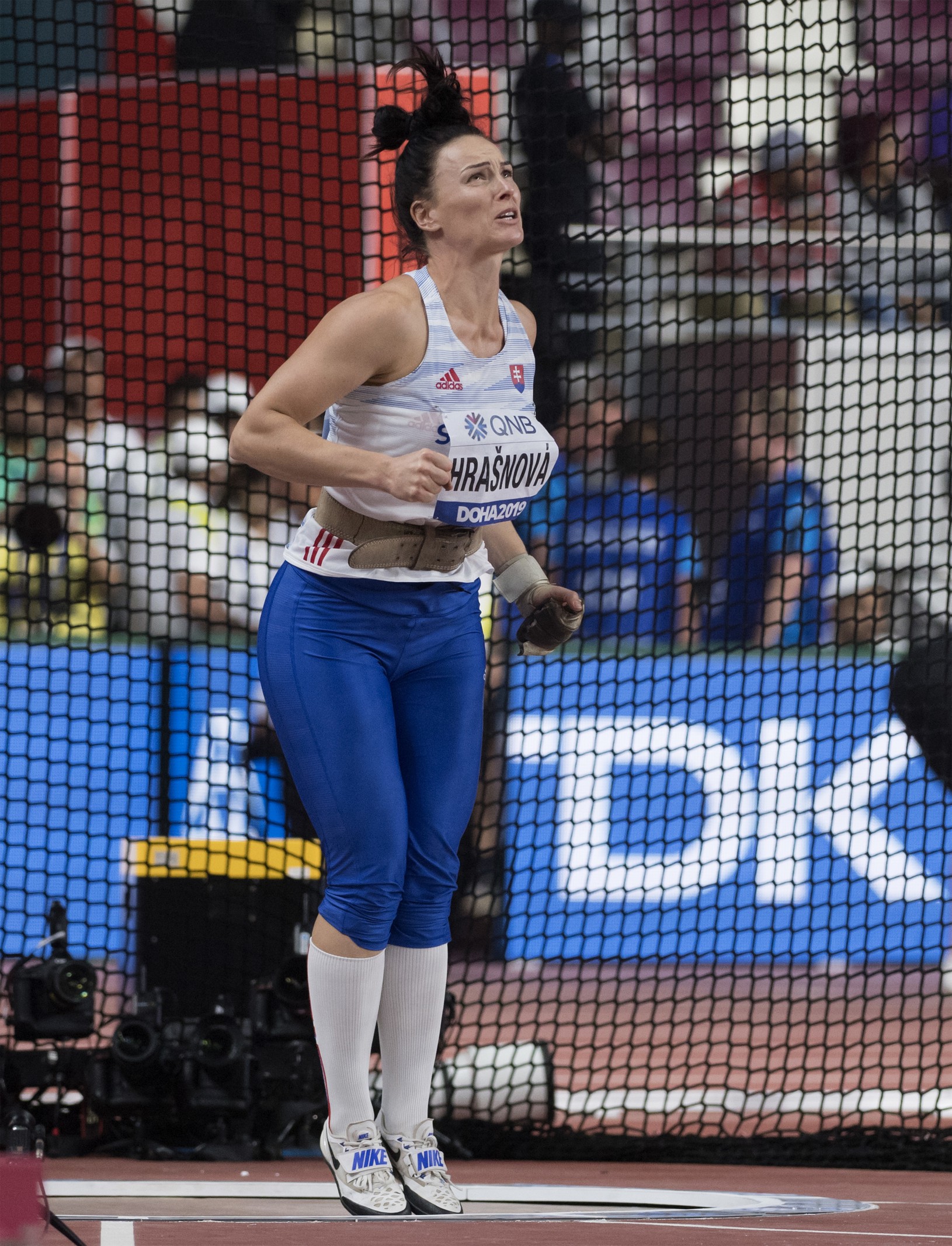 Martina Hrašnová počas finále