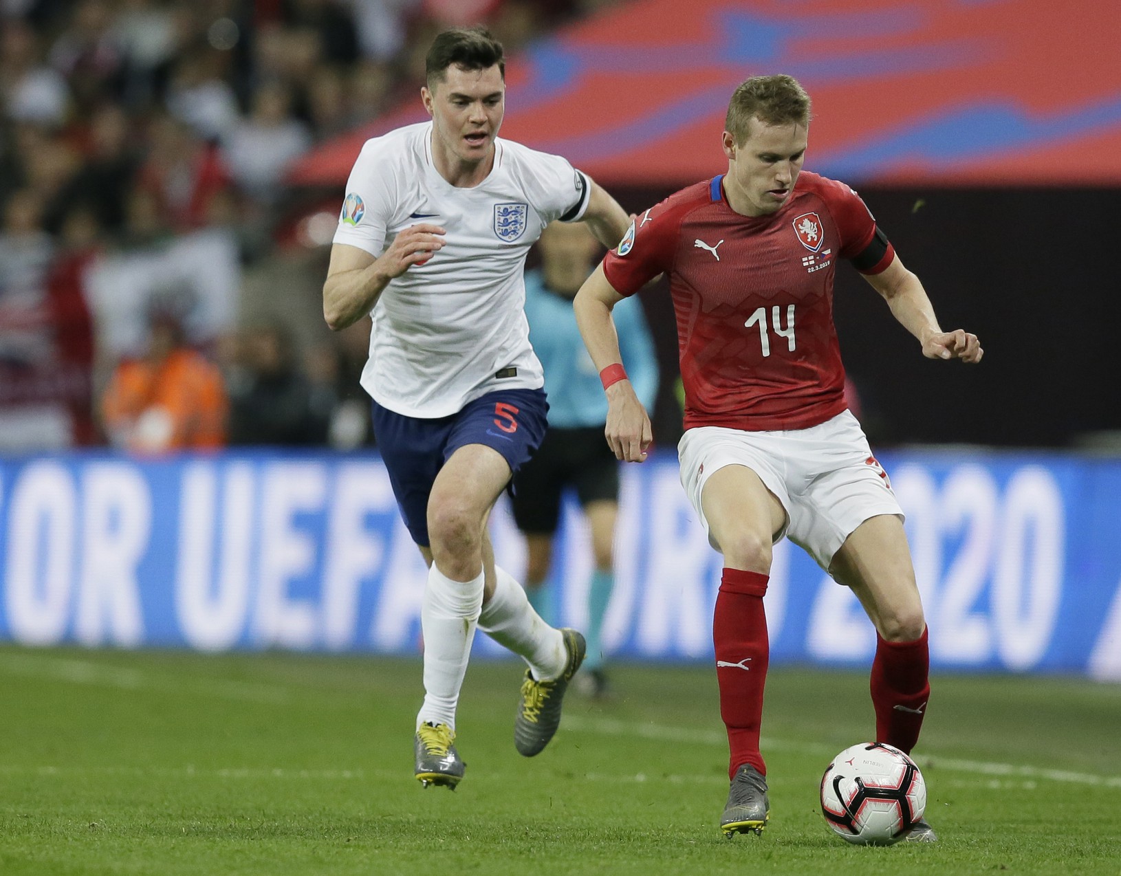 Michael Keane a Jakub