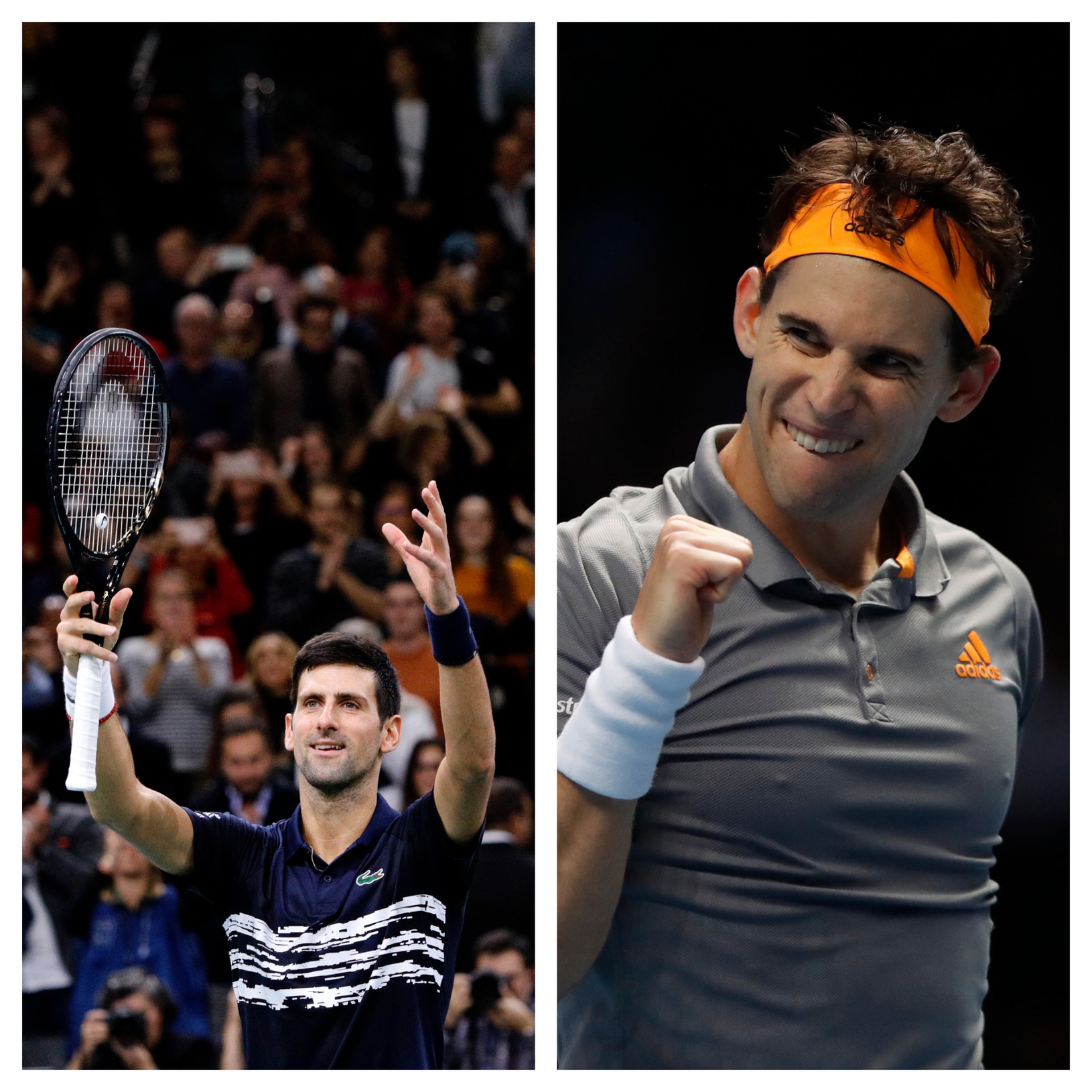 Novak Djokovič a Dominic