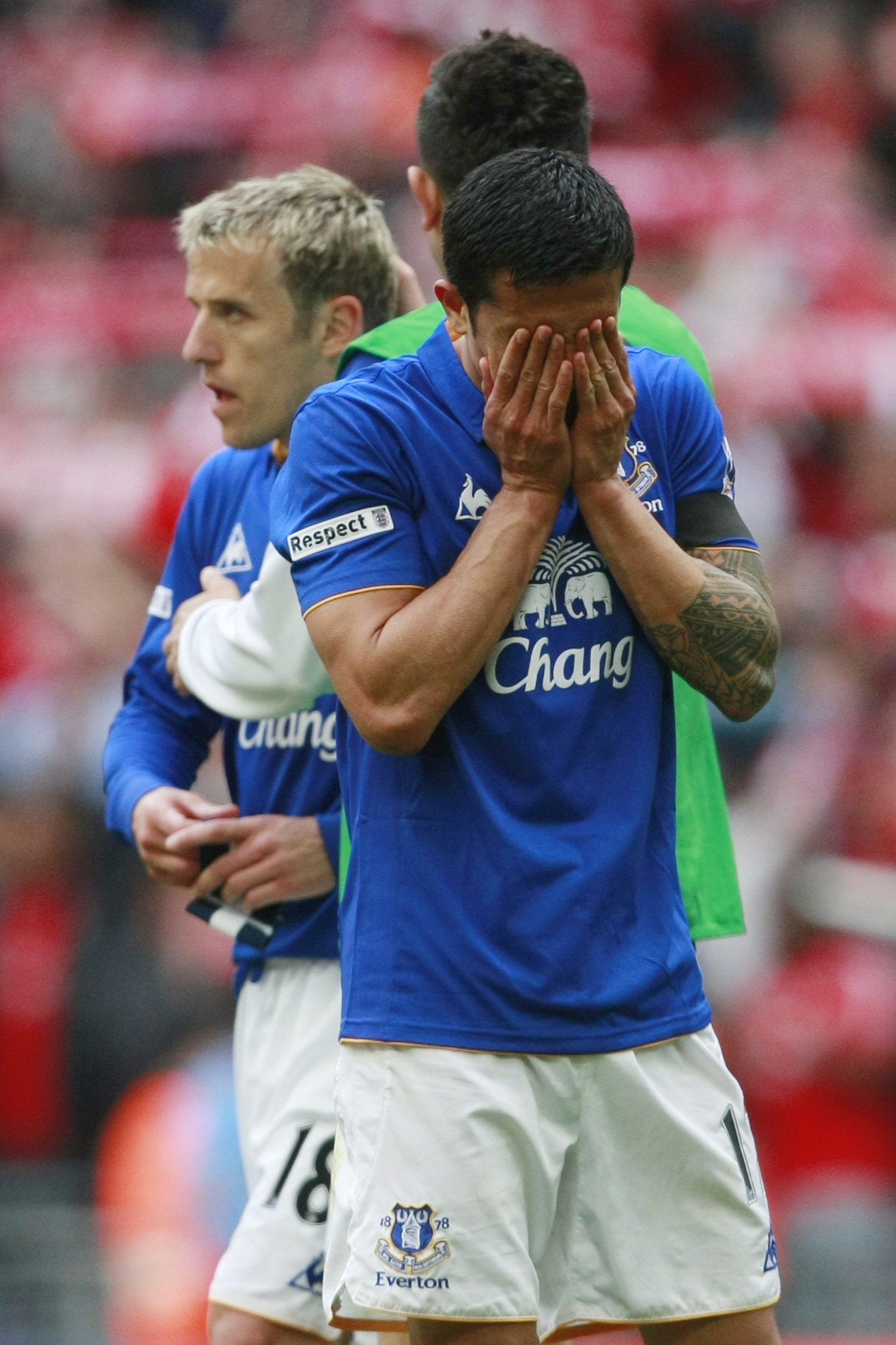 Smutný Tim Cahill