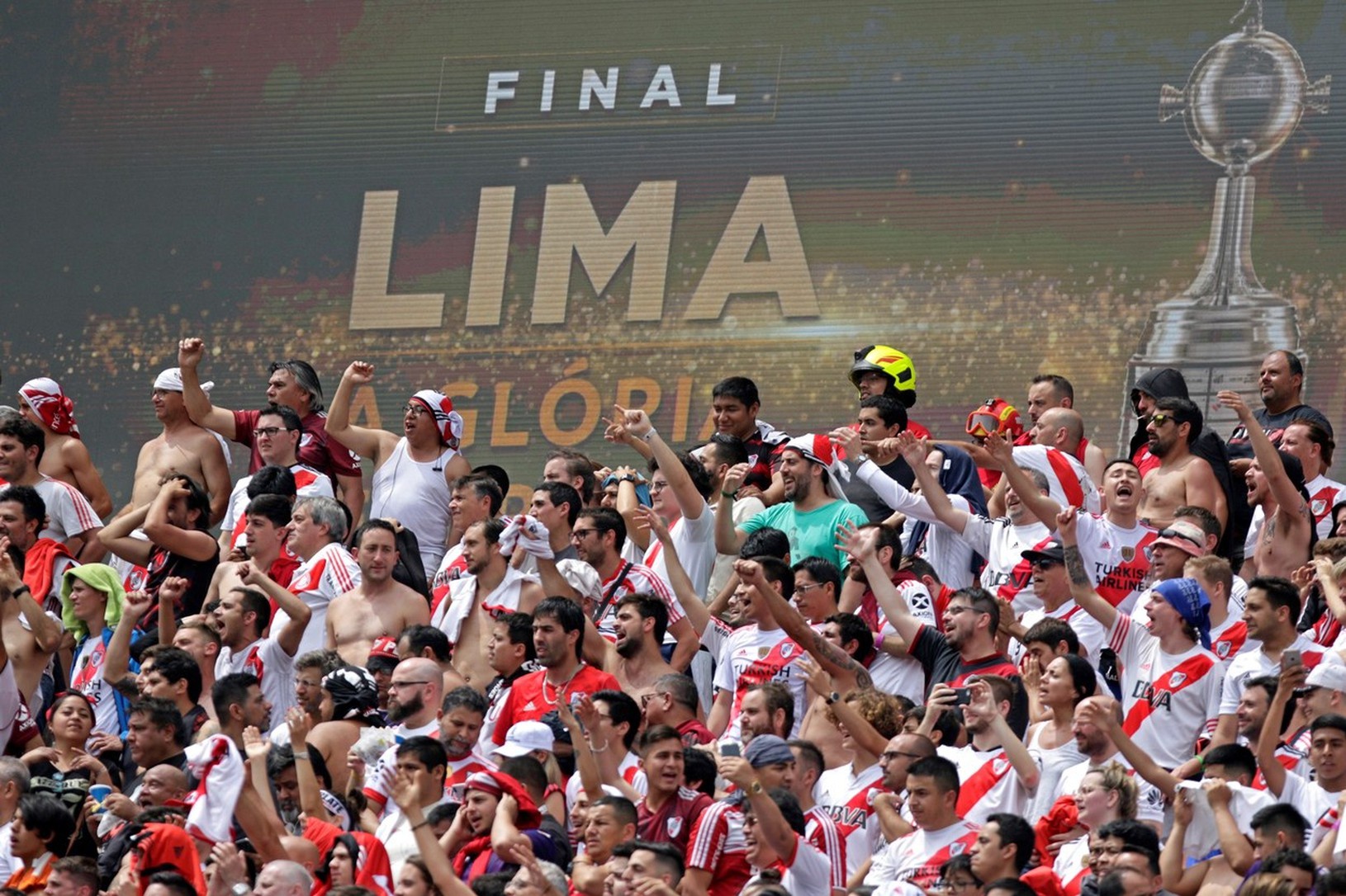 Fanúšikovia River Plate počas