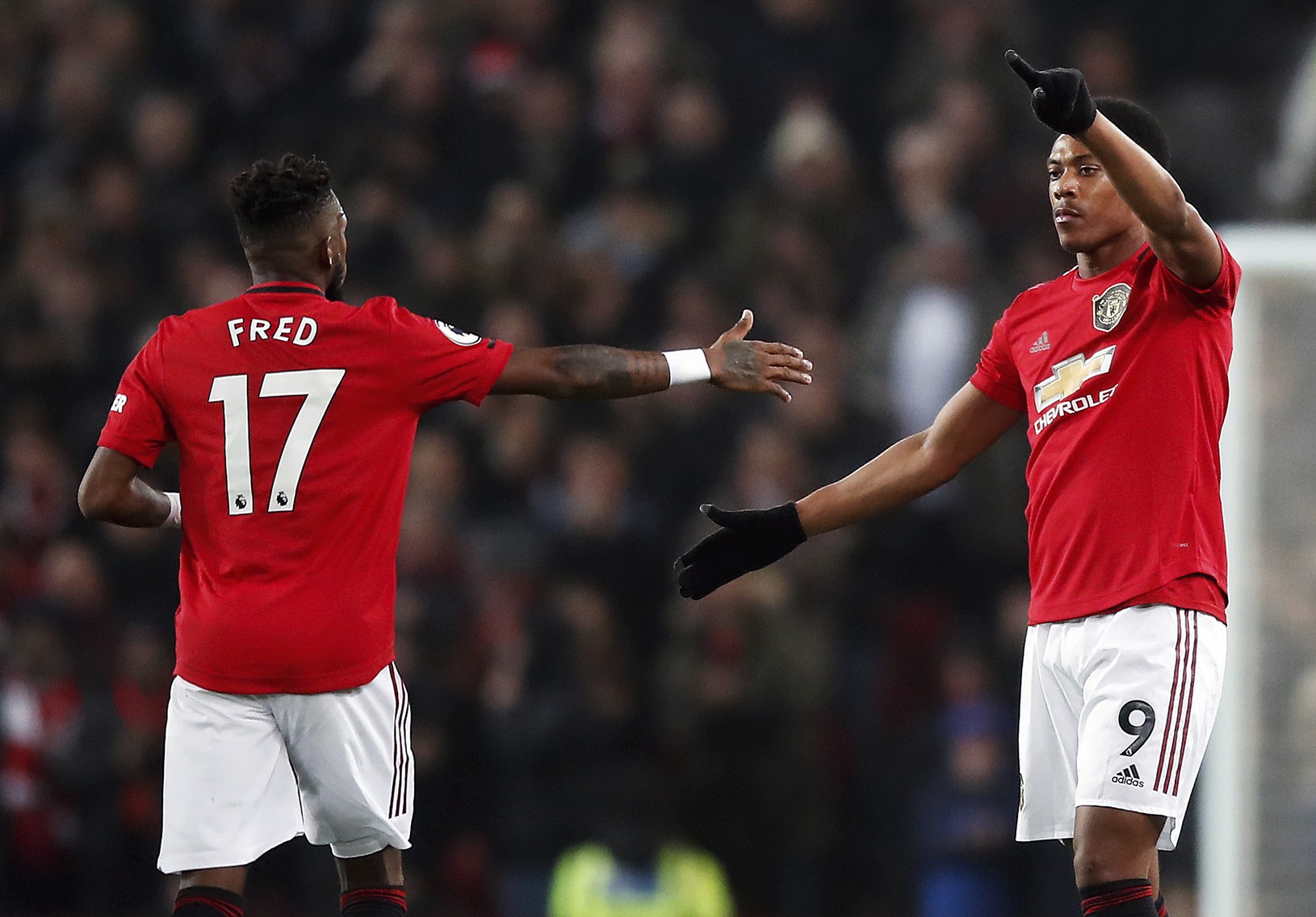 Anthony Martial a Fred