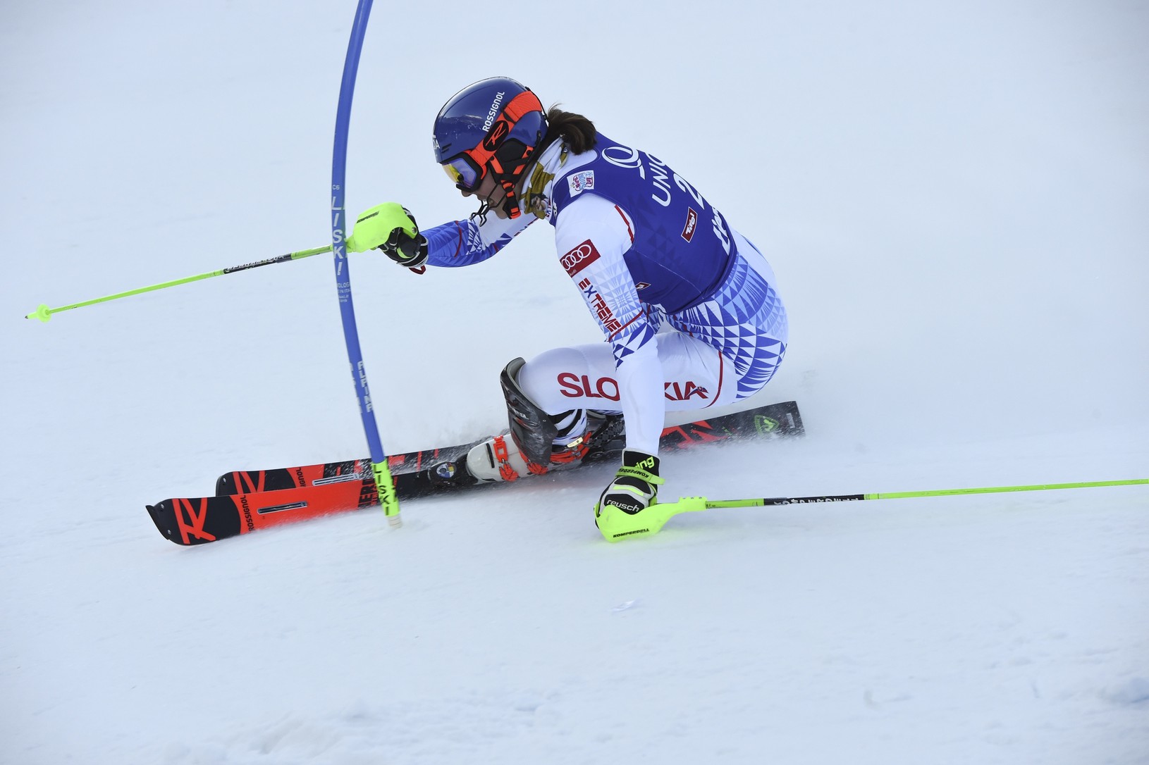 Petra Vlhová na trati
