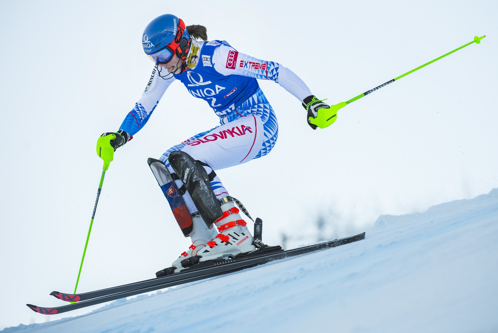 Petra Vlhová na trati