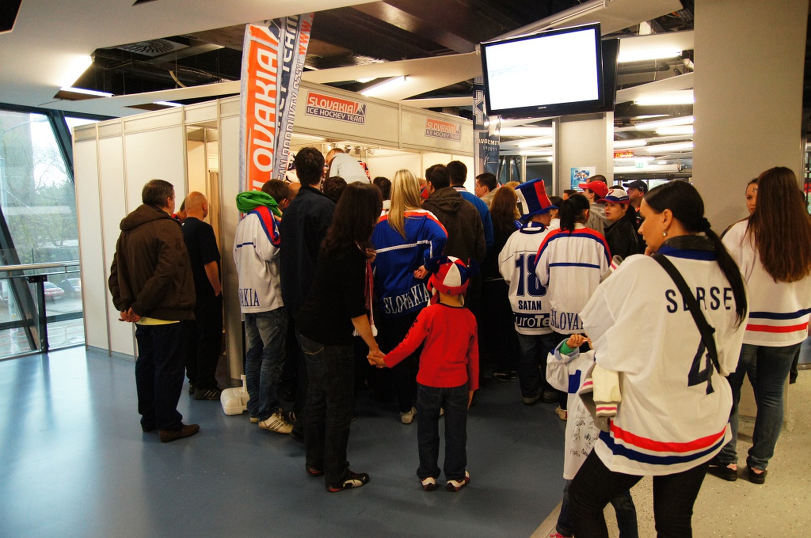 Fanshop na štadióne