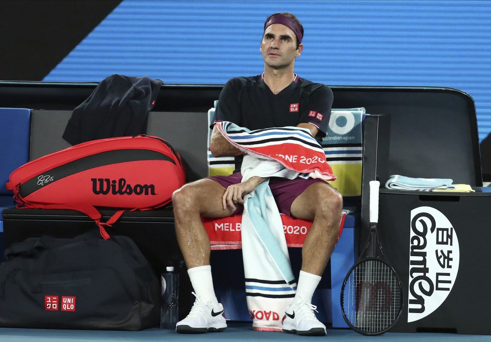 Odpočinok Federera medzi gemami