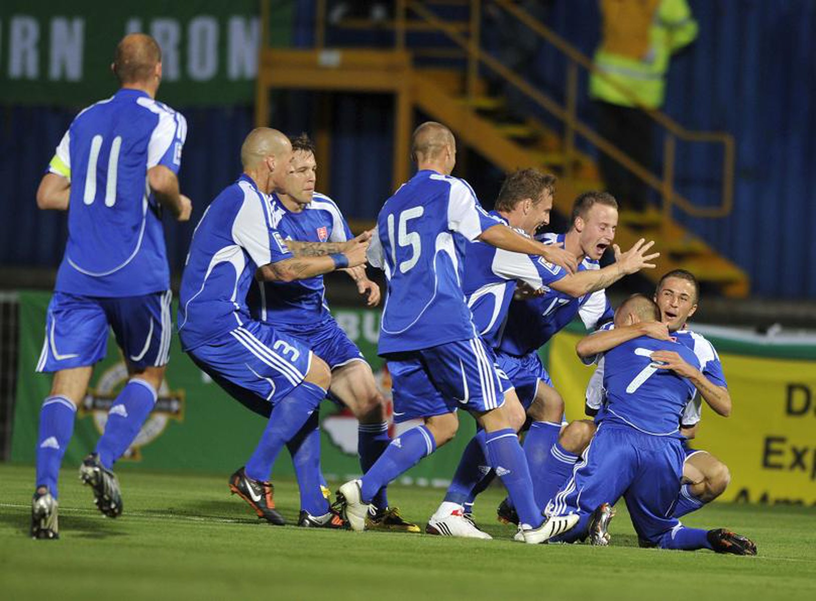 Radosť slovenských futbalistov, 9.9.2009