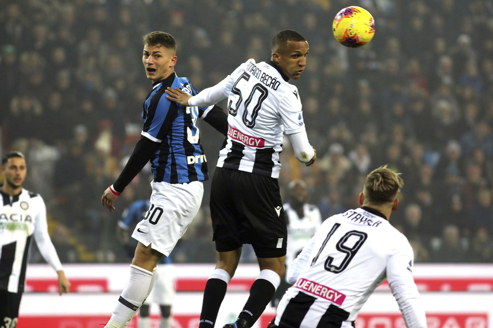 Momentka zo zápasu Udinese